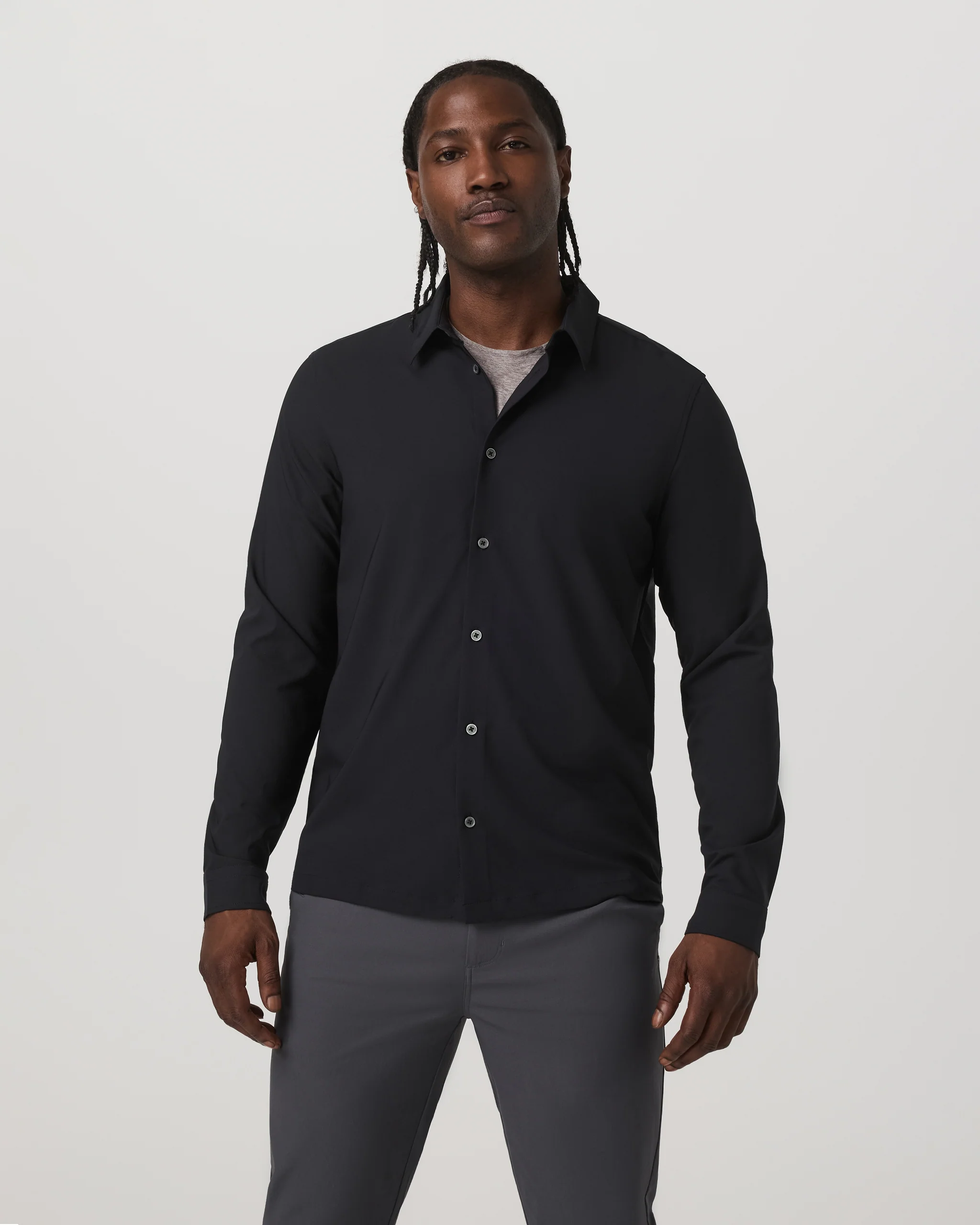 Long Sleeve Manhattan Button Down - Vuori Warehouse Sale​