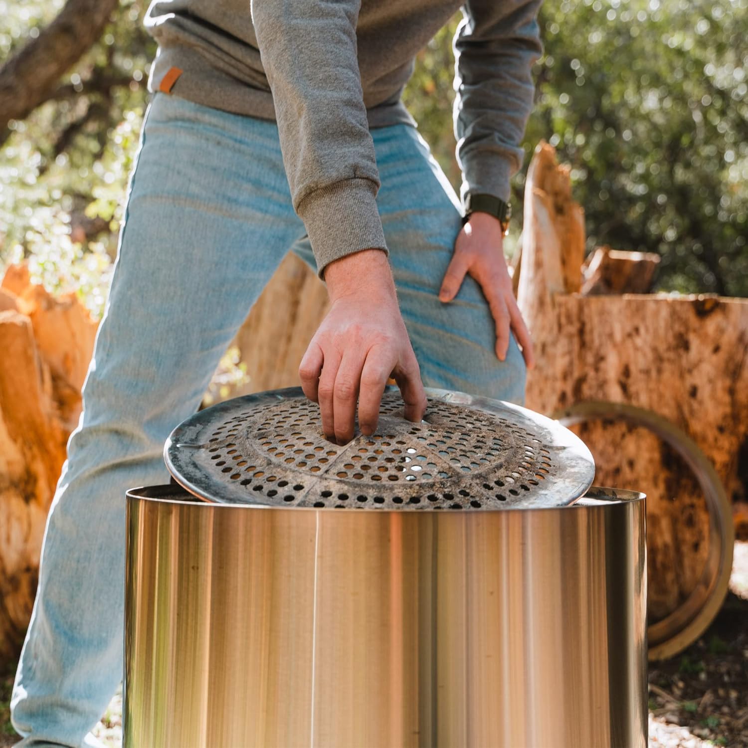 SOLO STOVE Bonfire 2.0 Smokeless Fire Pit - Portable 19.5
