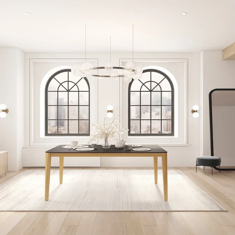 Midtown Concept Valse Wooden Indoor Dining Table