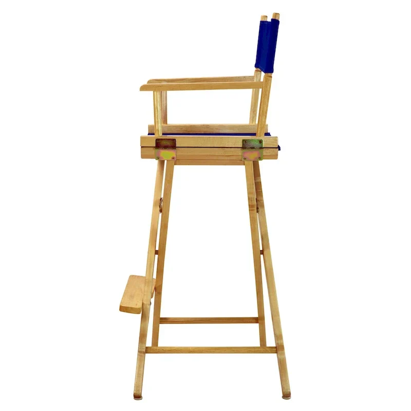 30-Inch Director's Chair with Natural Frame
