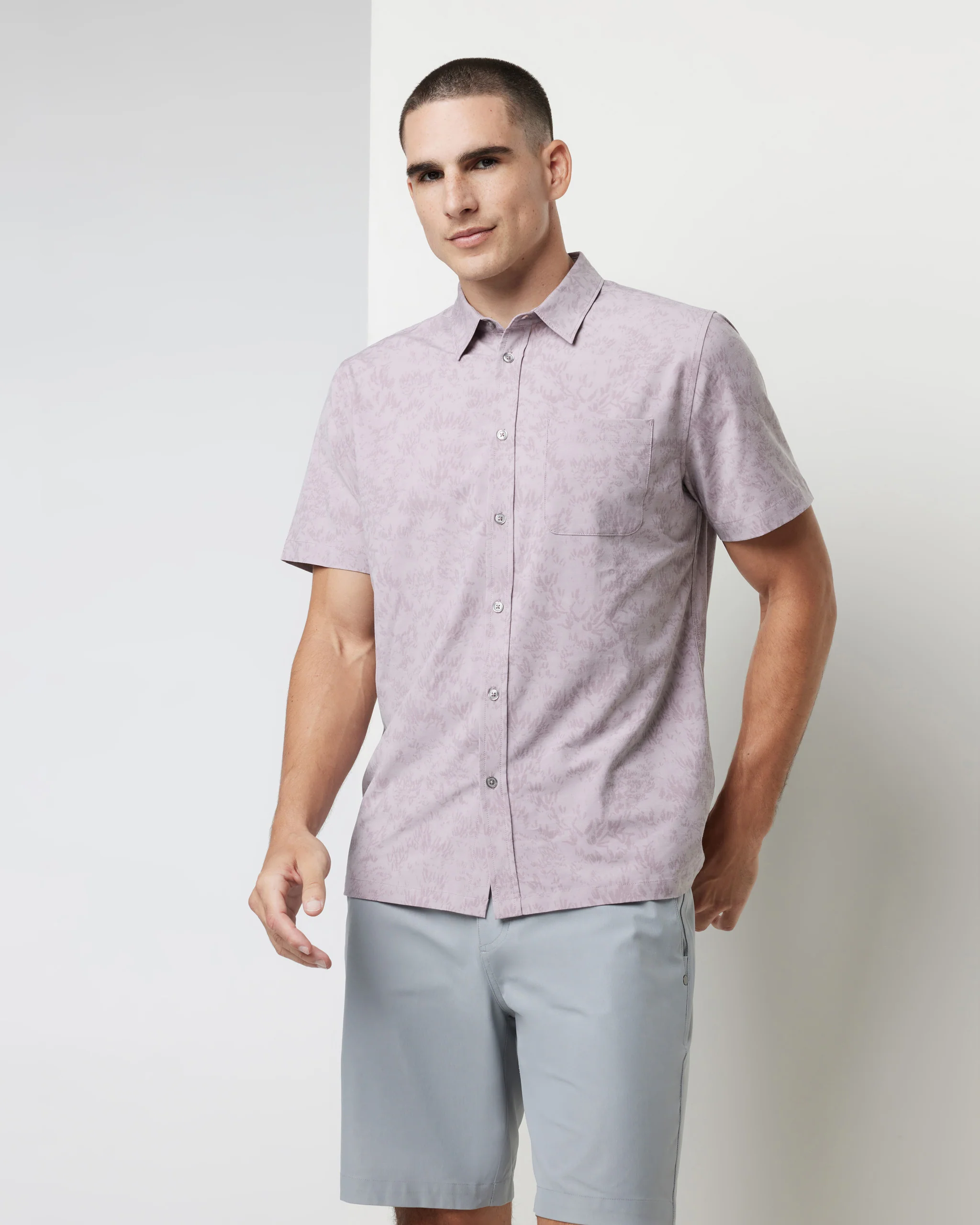 Short Sleeve Bridge Button Down - Vuori Warehouse Sale​