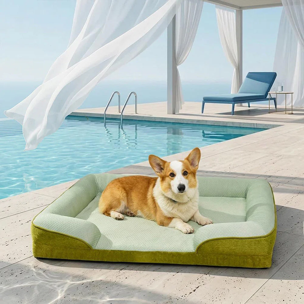 Cooling Orthopedic Washable Large Dog Sofa Bed - Outdoor