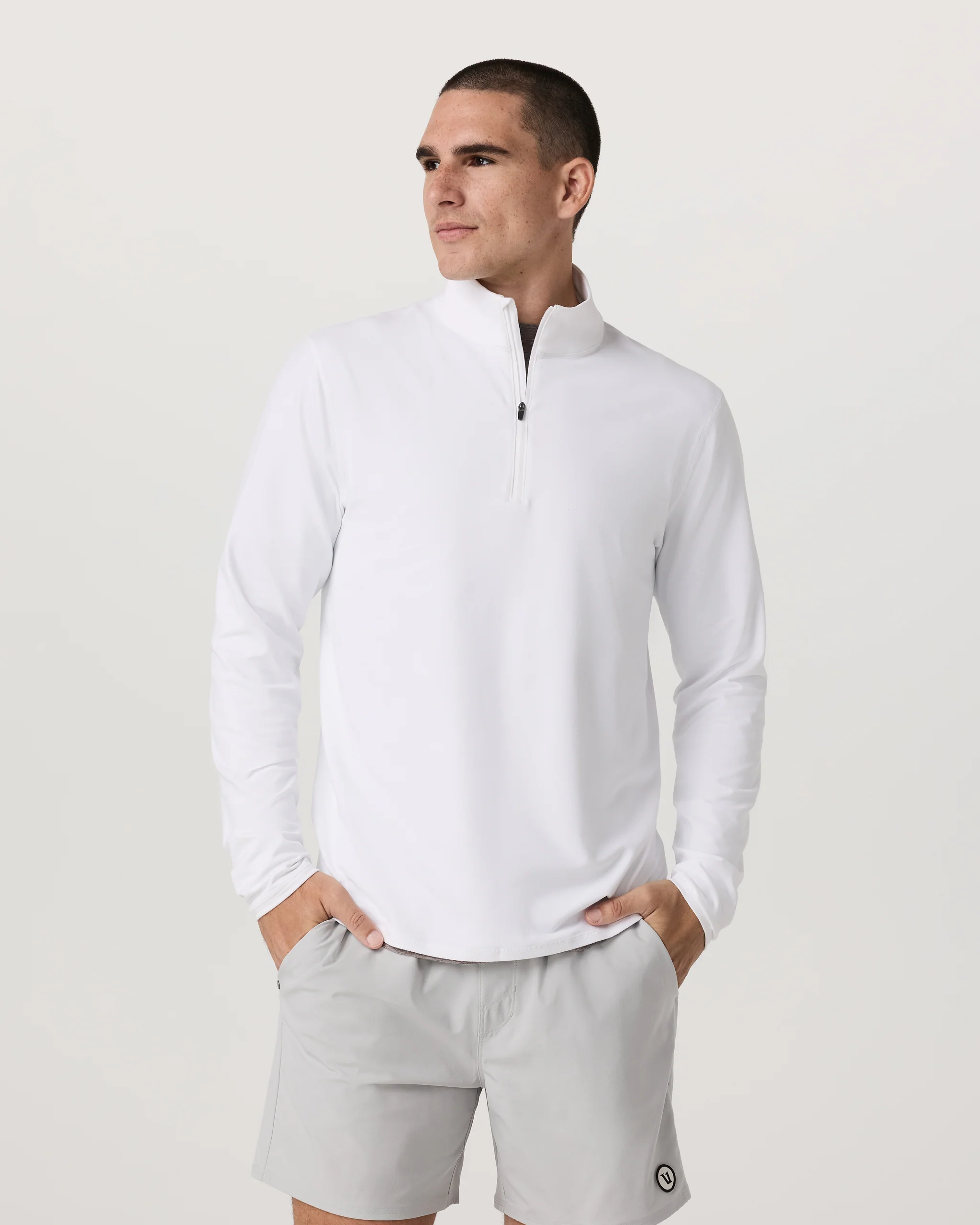 Ponto Half Zip Mock Neck - Vuori Warehouse Sale​