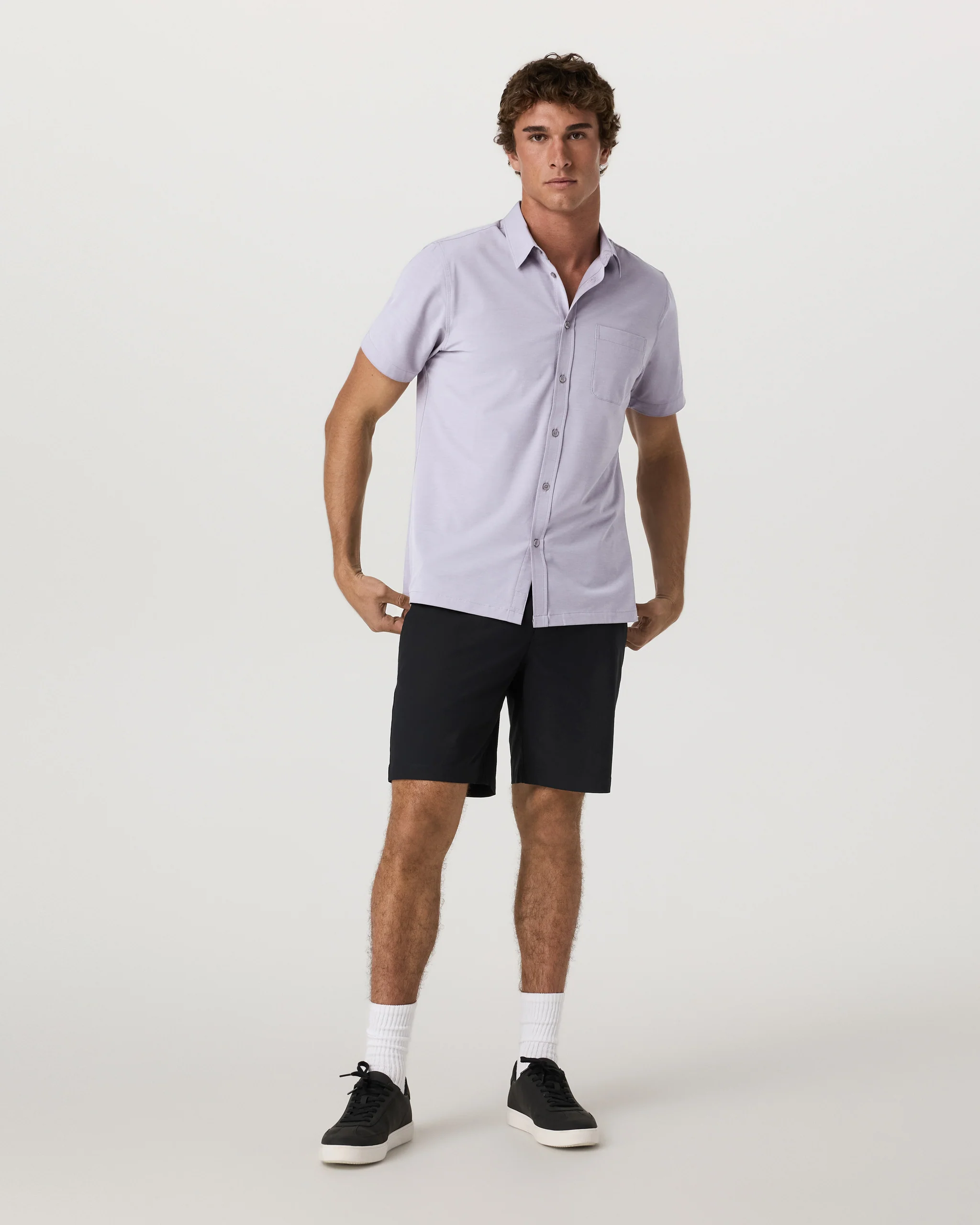Short Sleeve Bridge Button Down - Vuori Warehouse Sale​