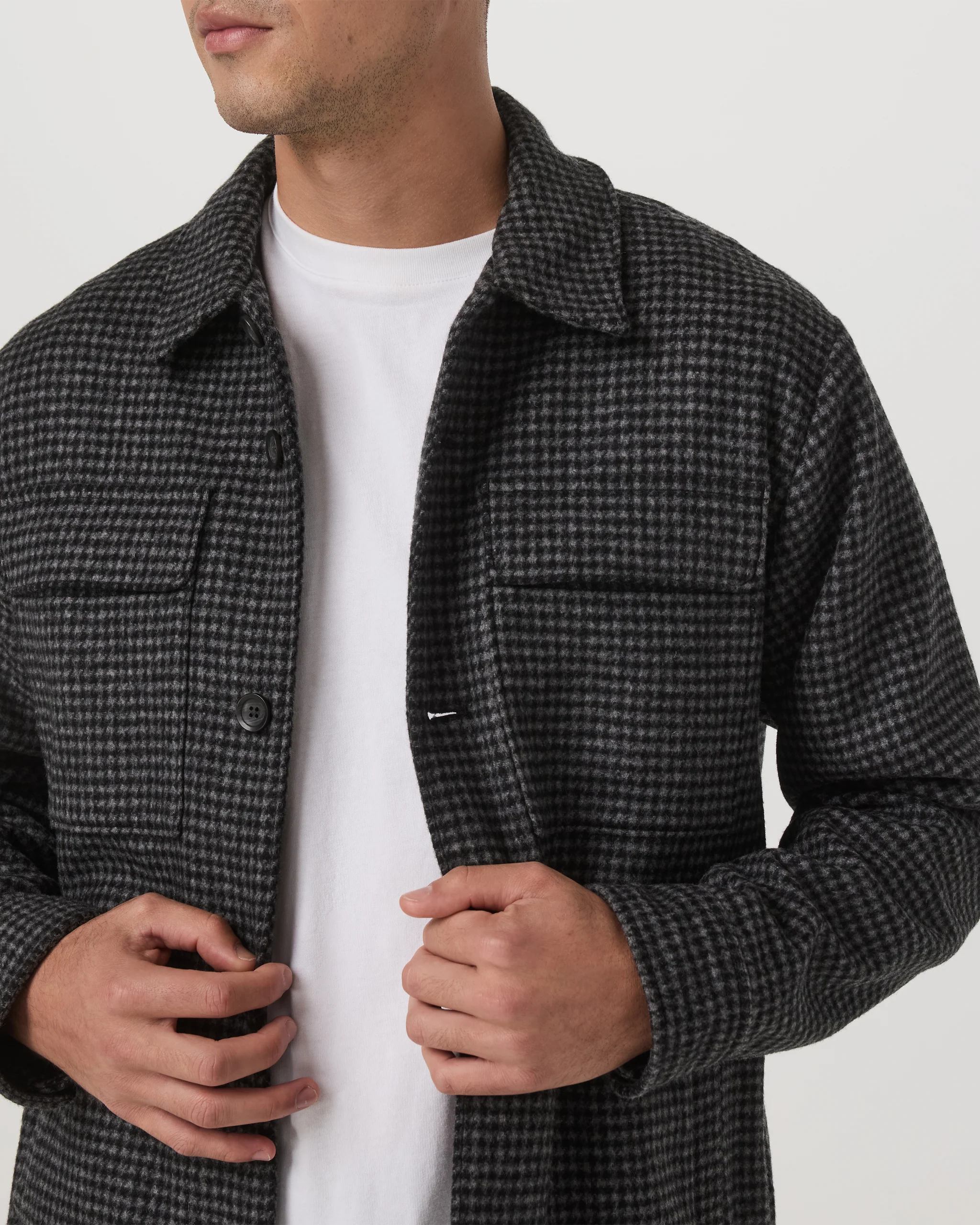 Ridge Natural Shirt Jacket - Vuori Warehouse Sale​