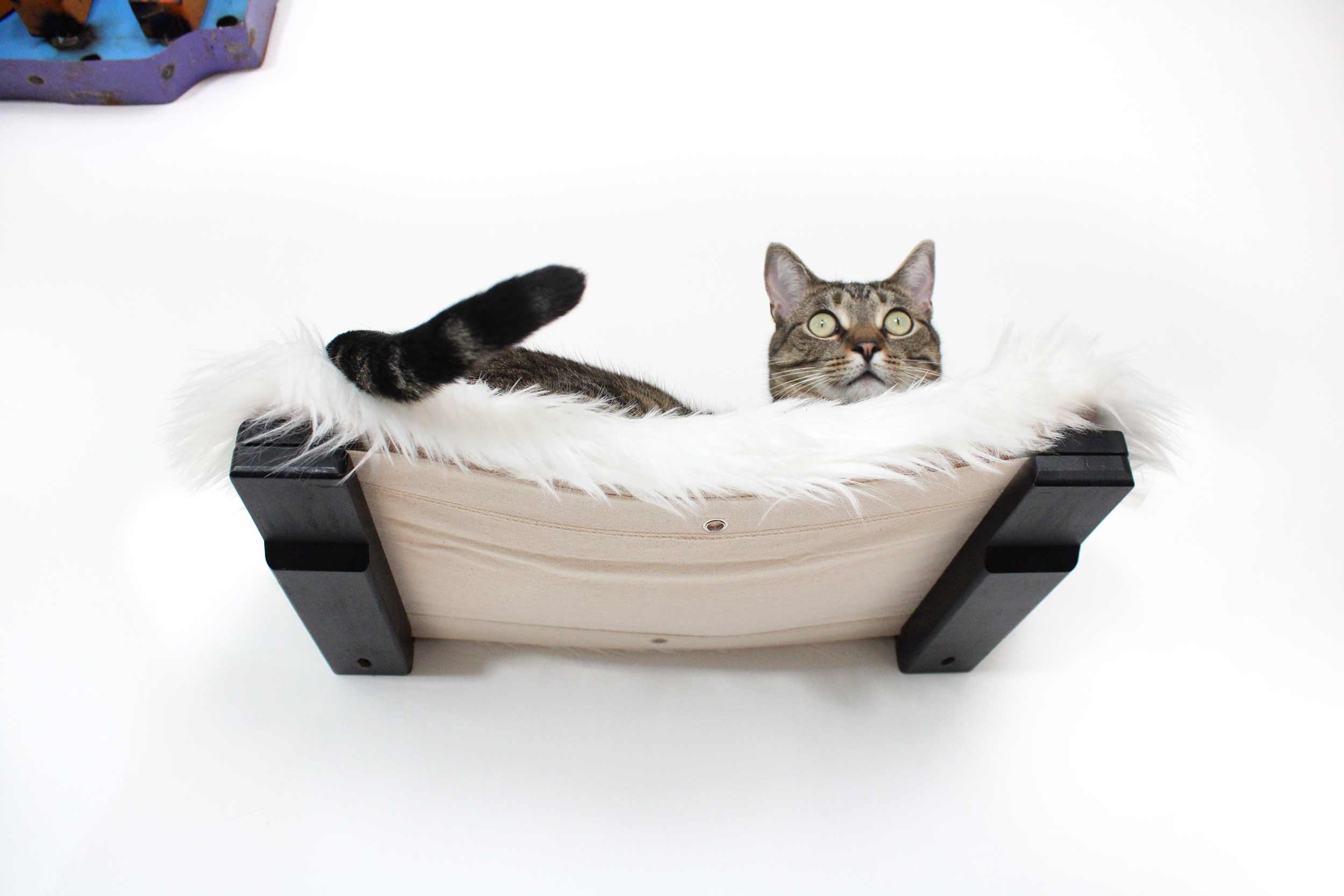 Cat Wall Hammock with Plush Bed