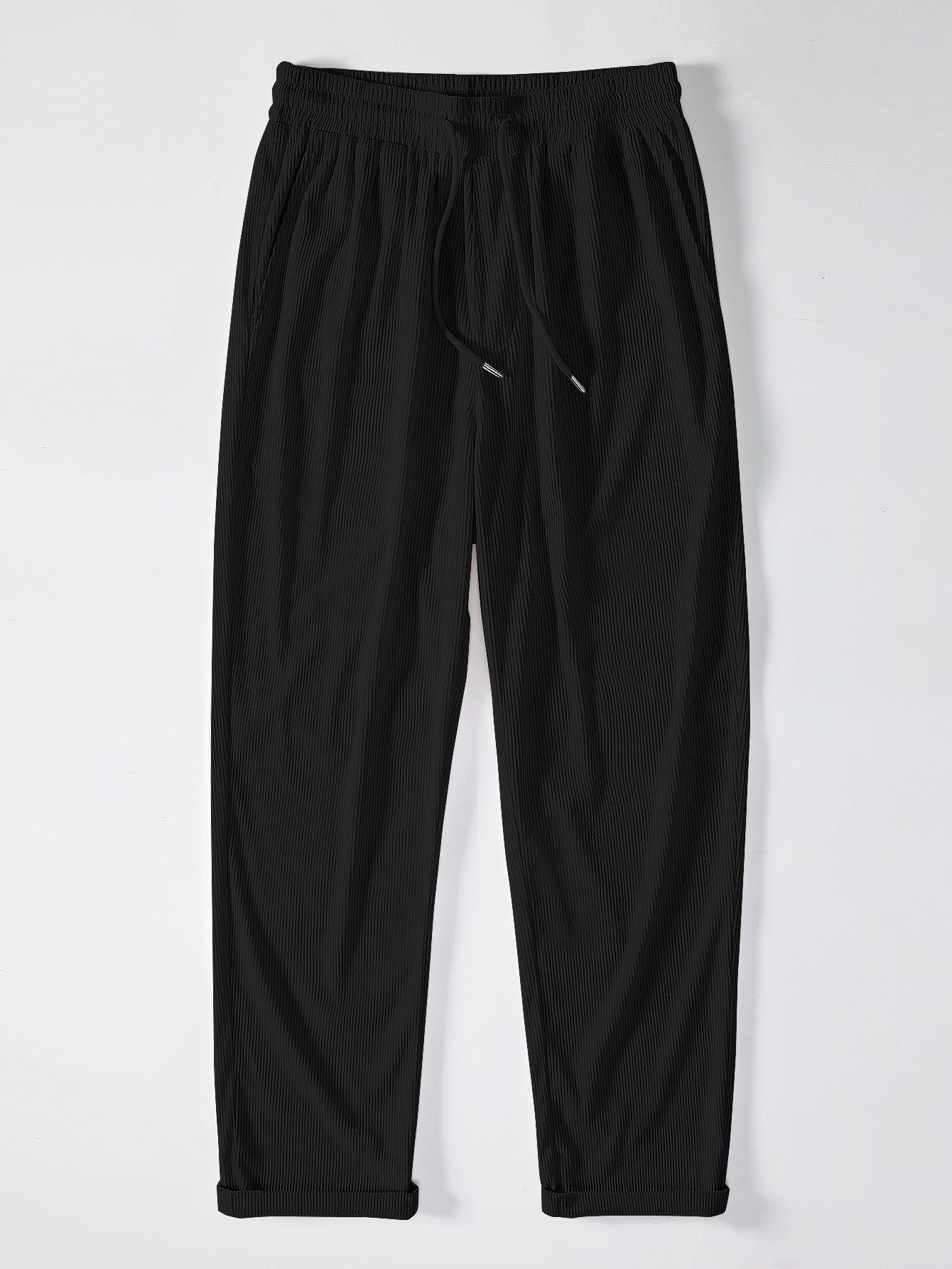 Straight Leg Corduroy Pants
