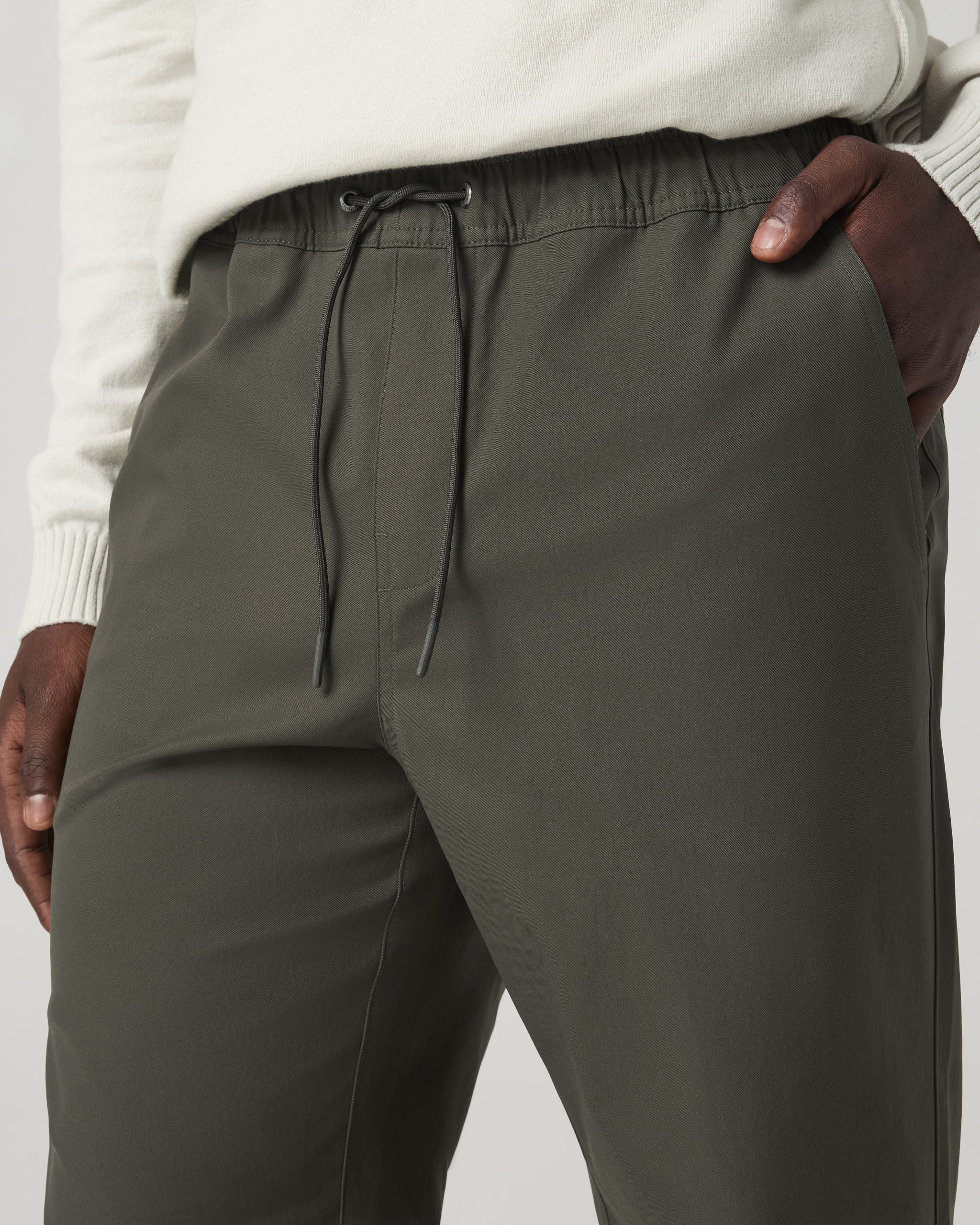 Cascade Elastic Waist Trouser Classic Fit 30\