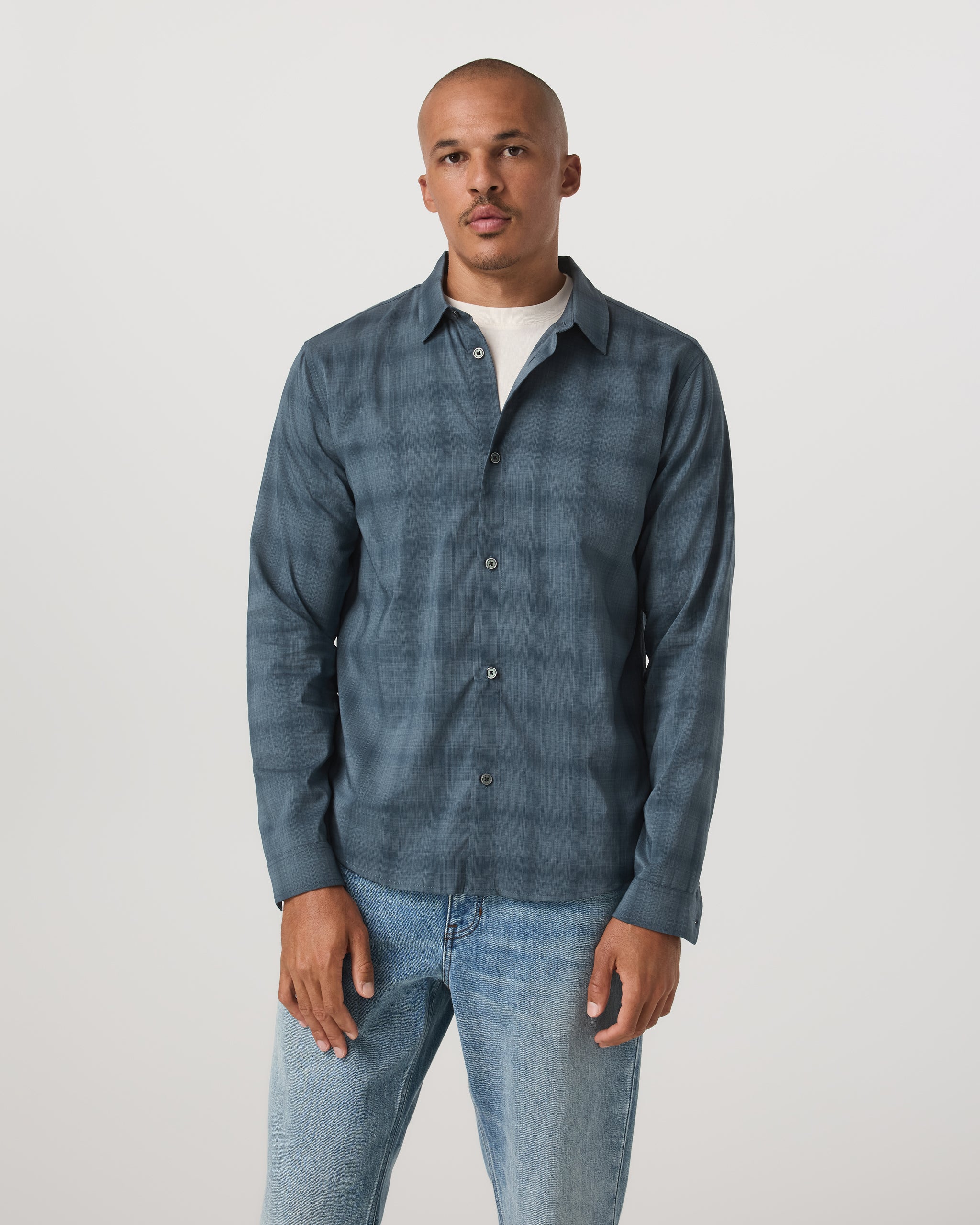 Long Sleeve Plaid Button Down Shirt - Vuori Warehouse Sale​