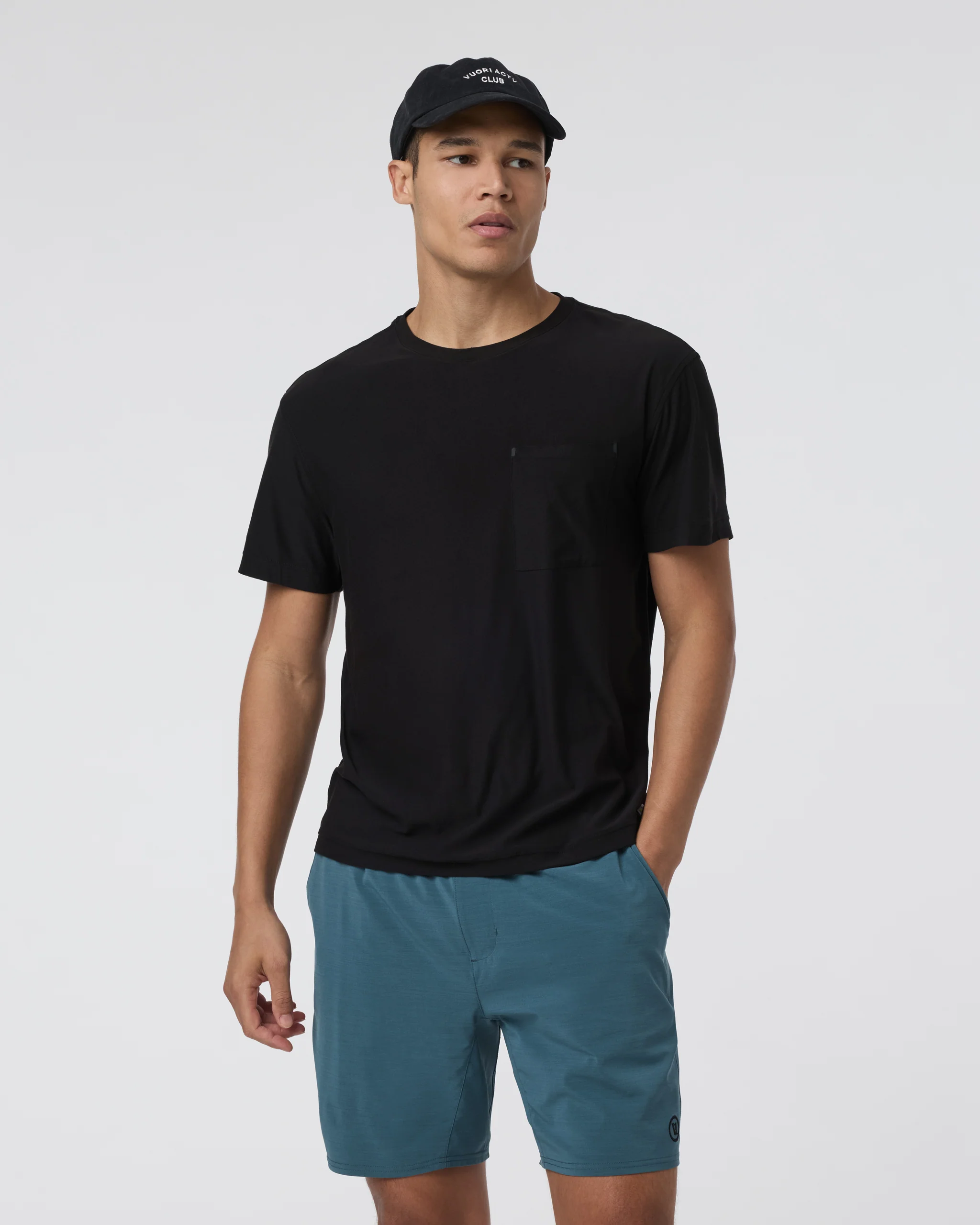 Short Sleeve Strato Pocket Tee - Relaxed Fit - Vuori Warehouse Sale​