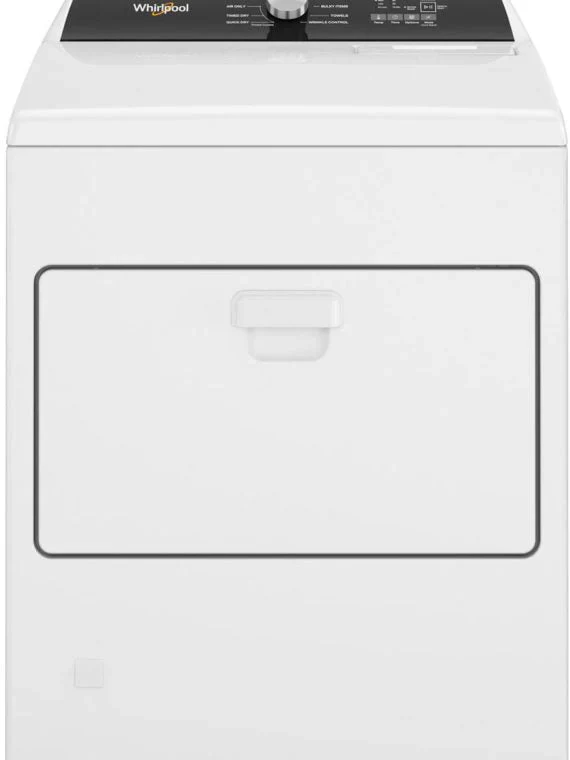 2025 Whirlpool – 7.0 Cu. Ft. Gas Dryer with Moisture Sensing – White