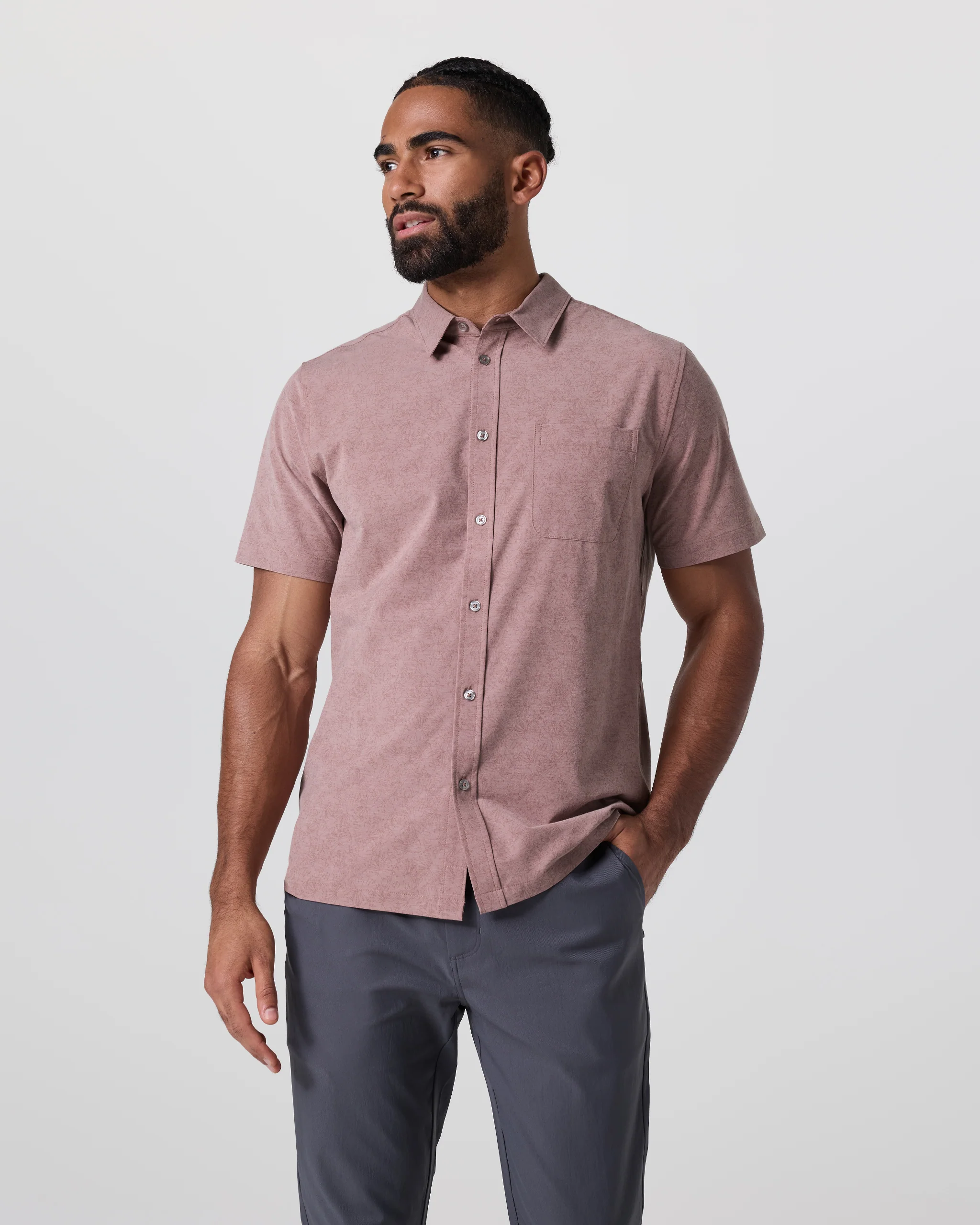 Short Sleeve Bridge Button Down - Vuori Warehouse Sale​