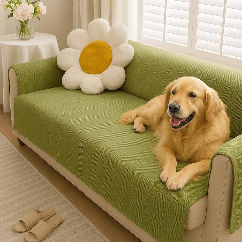 Waterproof Non-Slip Furniture Protector One-Piece Pet Couch Cover-Slipsafe