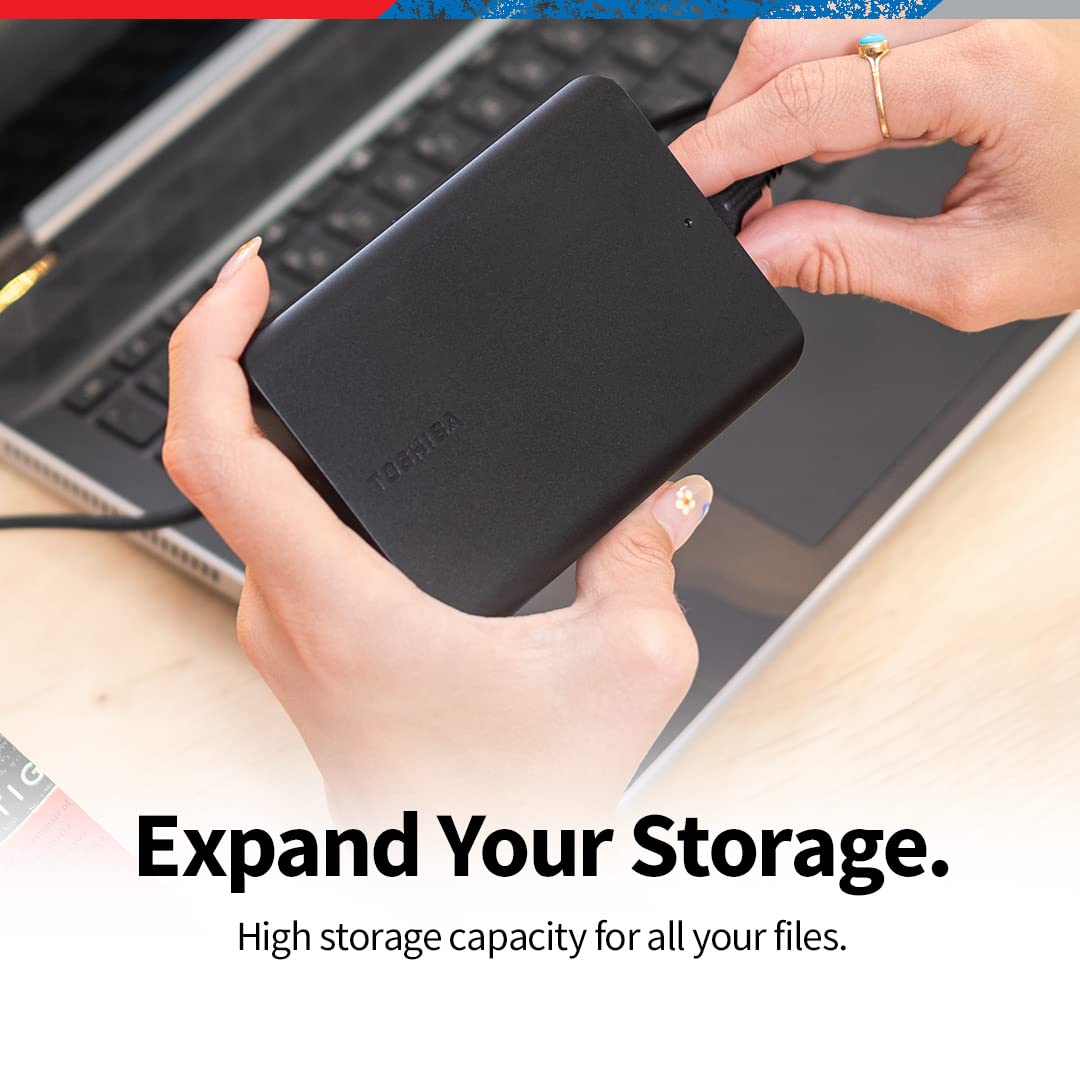 TOSHIBA Canvio Basics 1TB Portable External Hard Drive