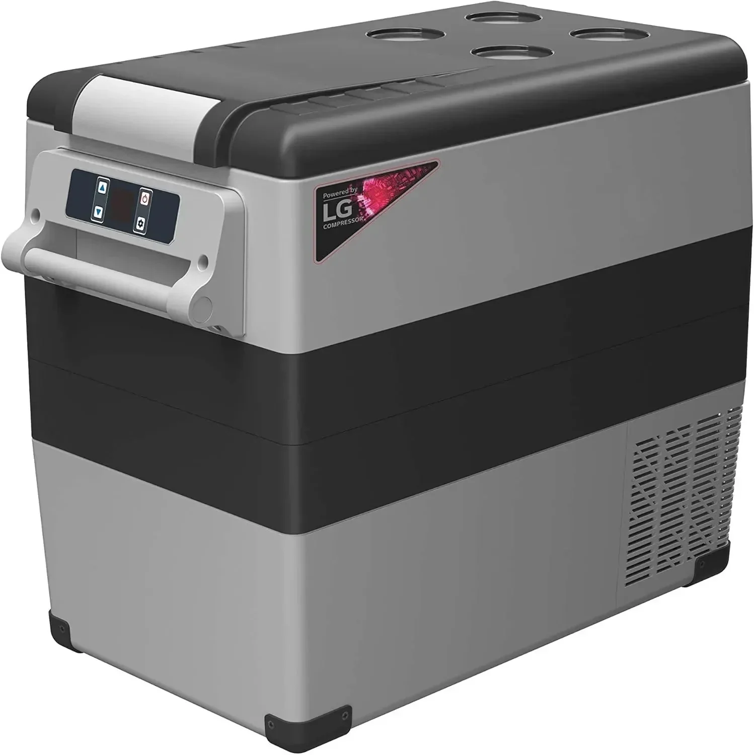 CF45 Portable Refrigerator 12 Volt Car Freezer 42 Quart Mini Fridge Freezer (-4C~68C) for Truck, RV, Vehicle, Travel, Outdoor -12/24V DC