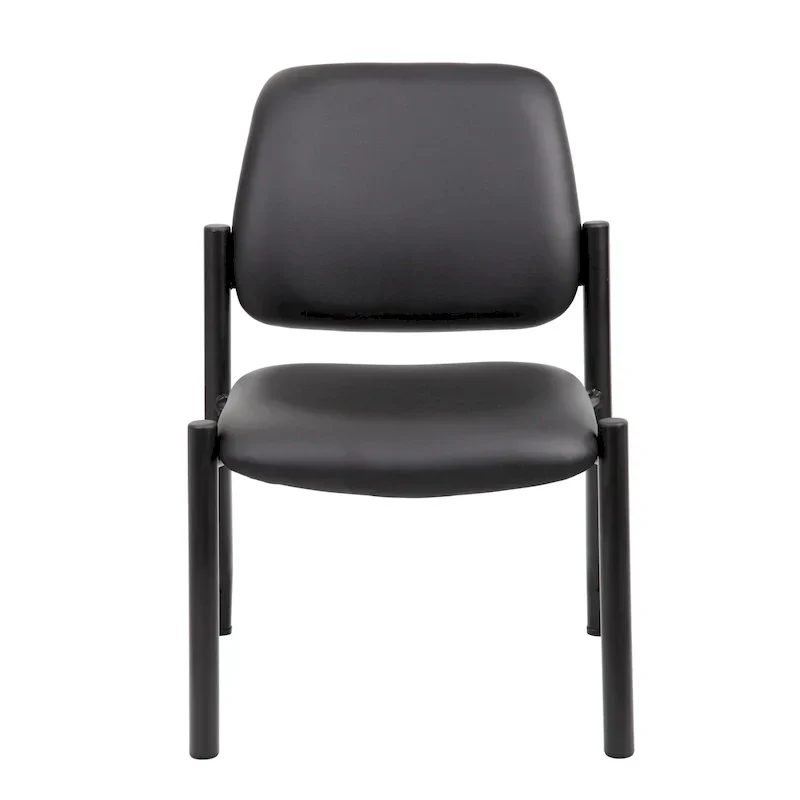 Boss Office Products Antimicrobial Guest Chair for Big and Tall Individuals