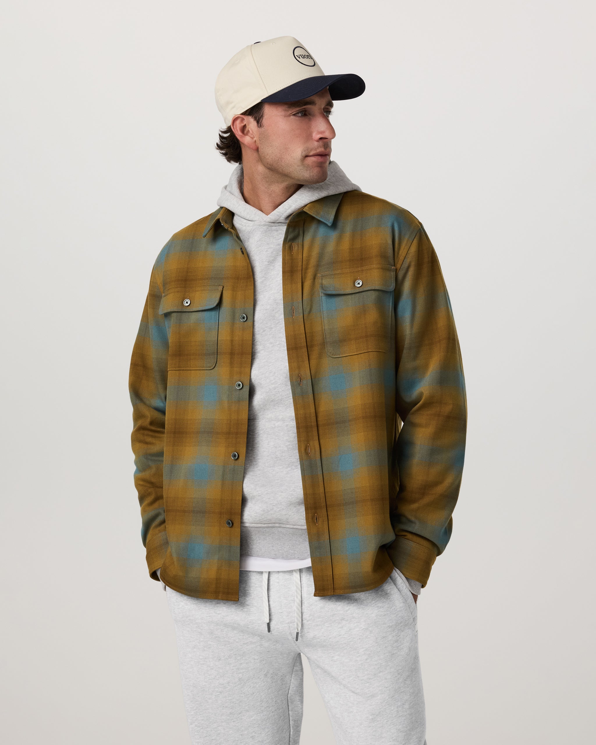 Long Sleeve Flannel Button Down Shirt - Vuori Warehouse Sale​