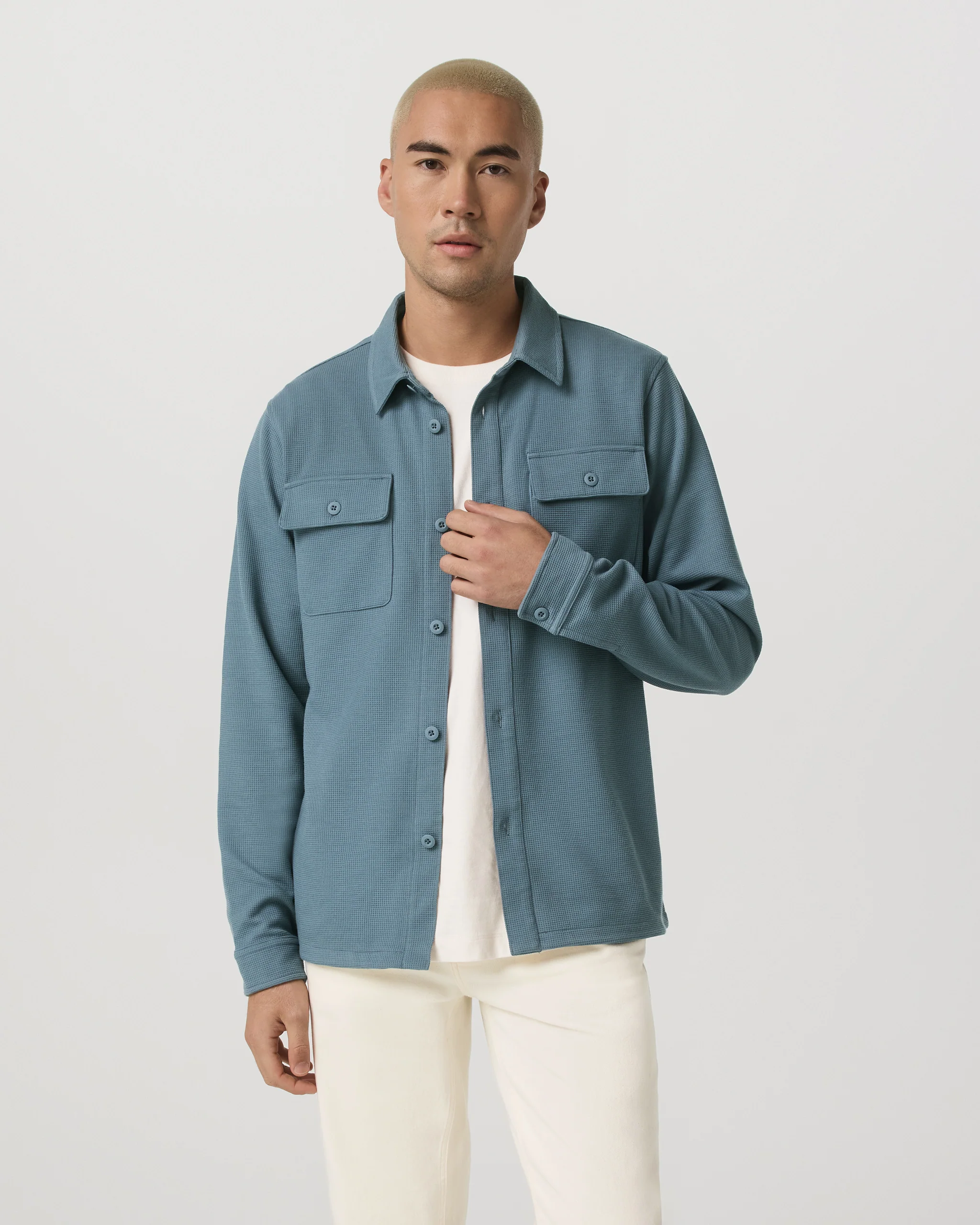 Waffle Shirt Jacket - Vuori Warehouse Sale​