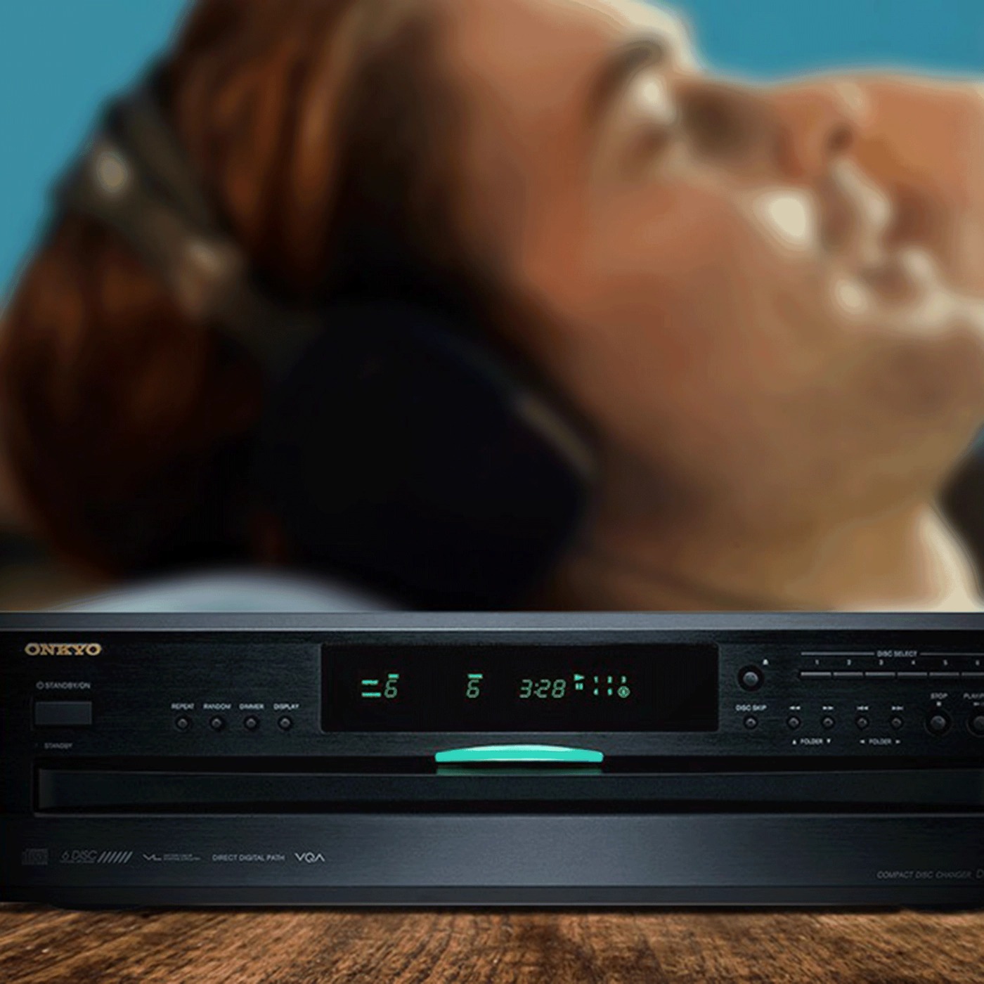 Onkyo DXC390 6 Disc CD Changer