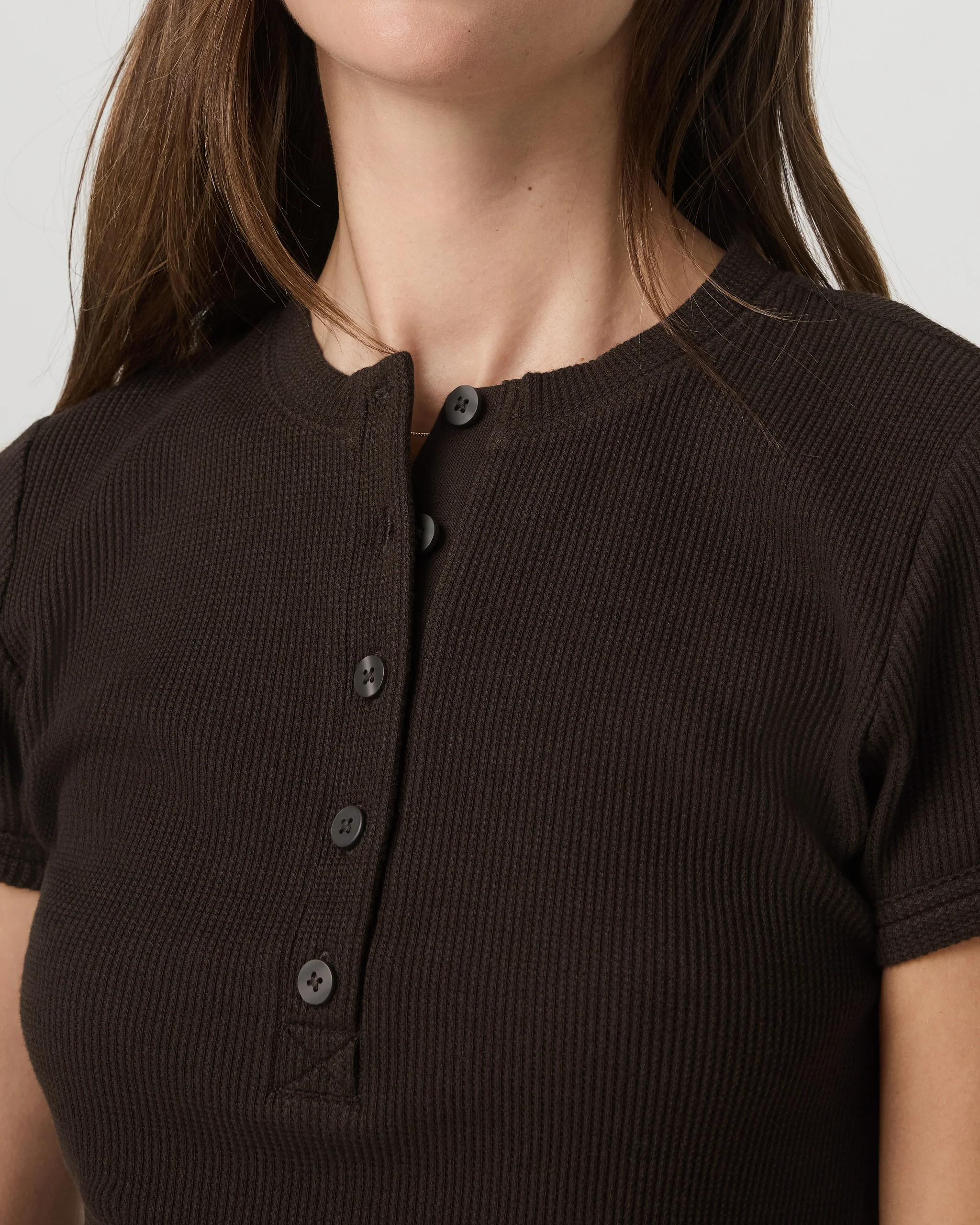 Short Sleeve Waffle Baby Tee - Vuori Warehouse Sale​