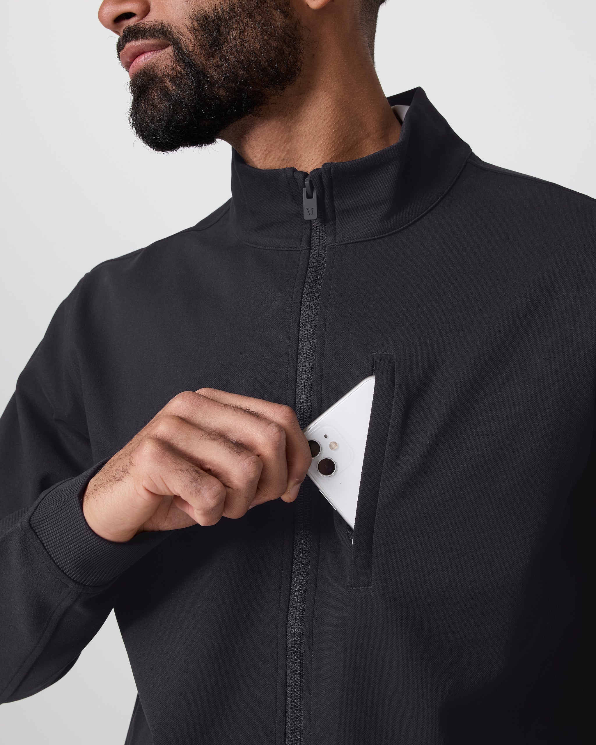 Vuori Meta™ Twill Full Zip - Vuori Warehouse Sale​
