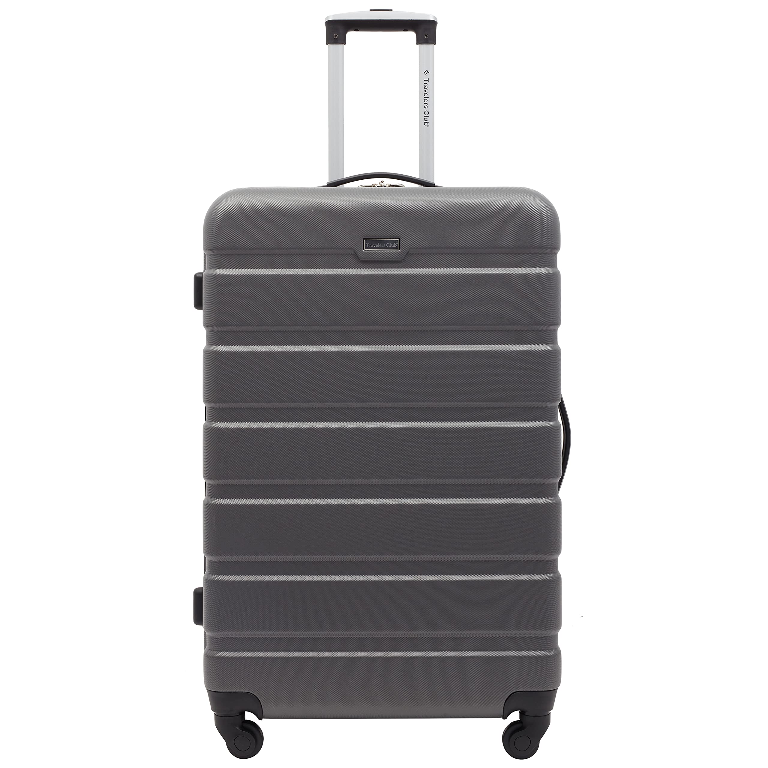 TRAVELERS CLUB Harper Luggage Charcoal 2 Piece Set