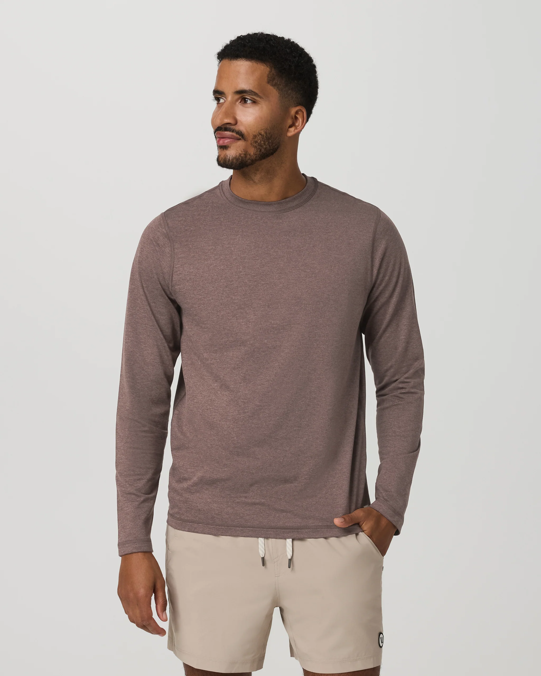 Long Sleeve Ponto Performance Tee - Vuori Warehouse Sale​