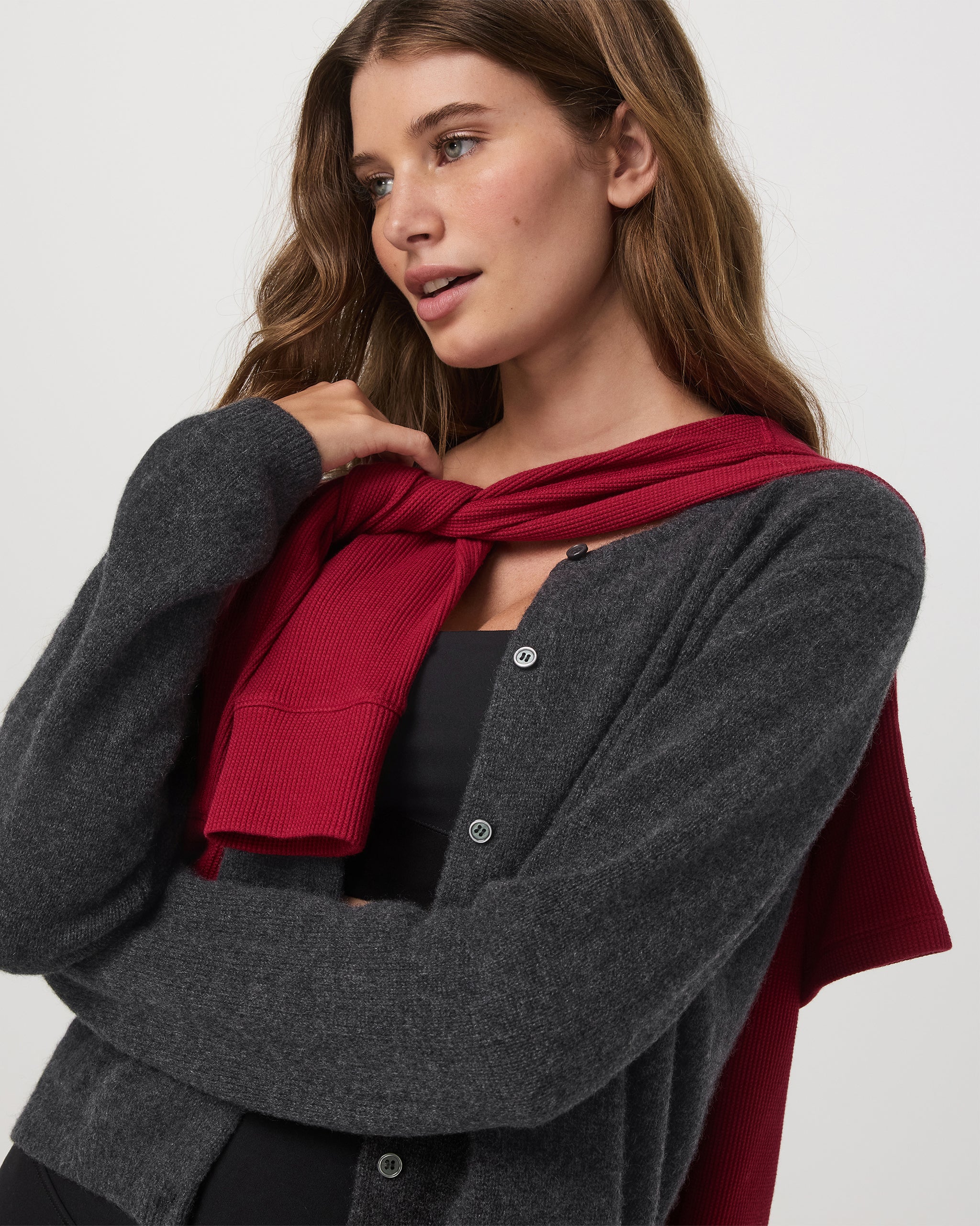 Émilie Cashmere Cardi - Vuori Warehouse Sale​