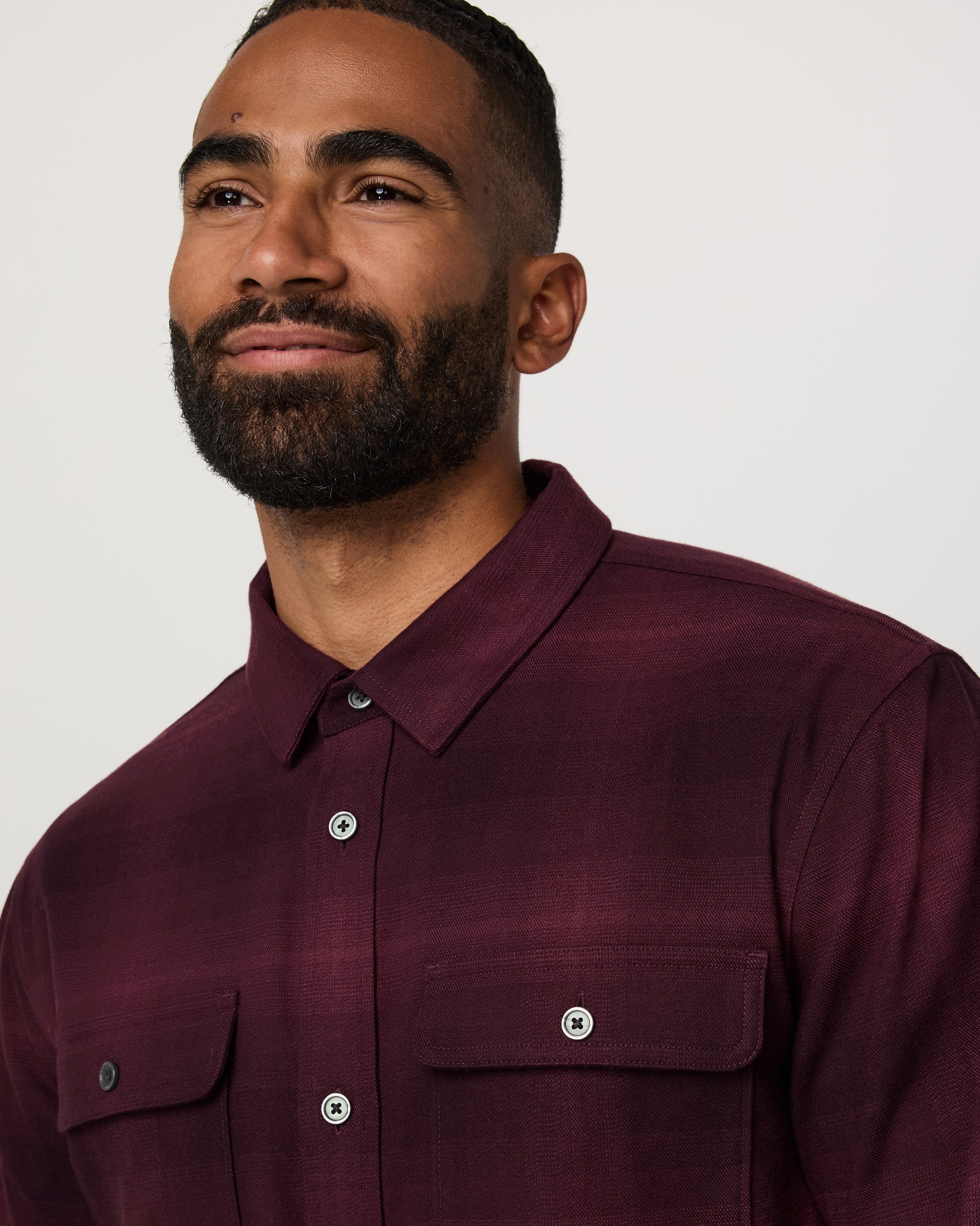 Long Sleeve Flannel Button Down Shirt - Vuori Warehouse Sale​