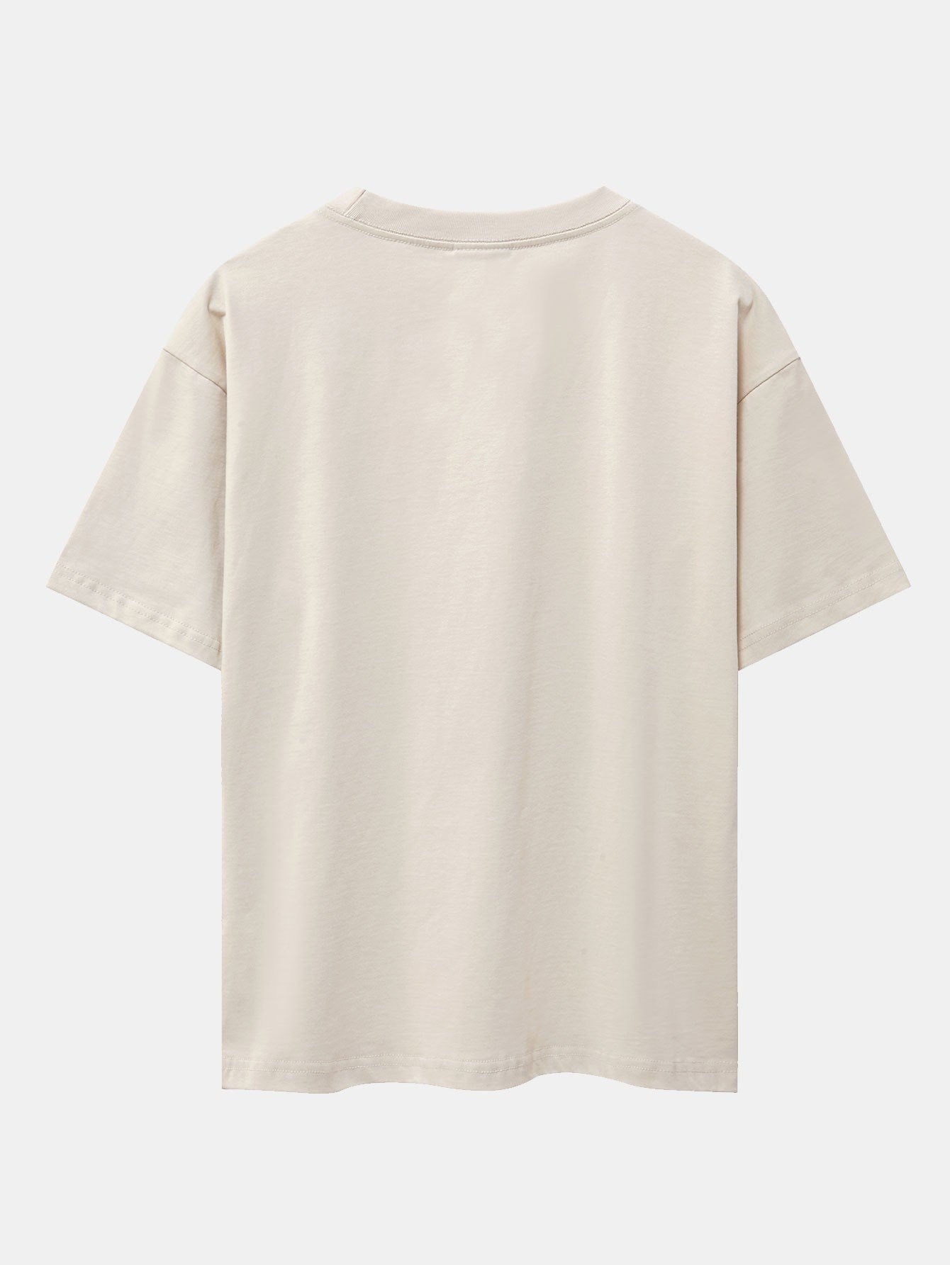 Gothic Los Angeles Print Oversize T-Shirt