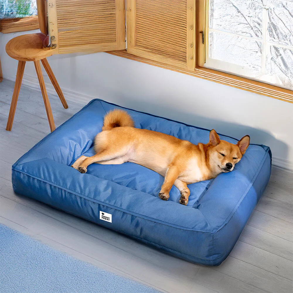 Fully Orthopedic Surround Support Waterproof Large Outdoor Dog Bed