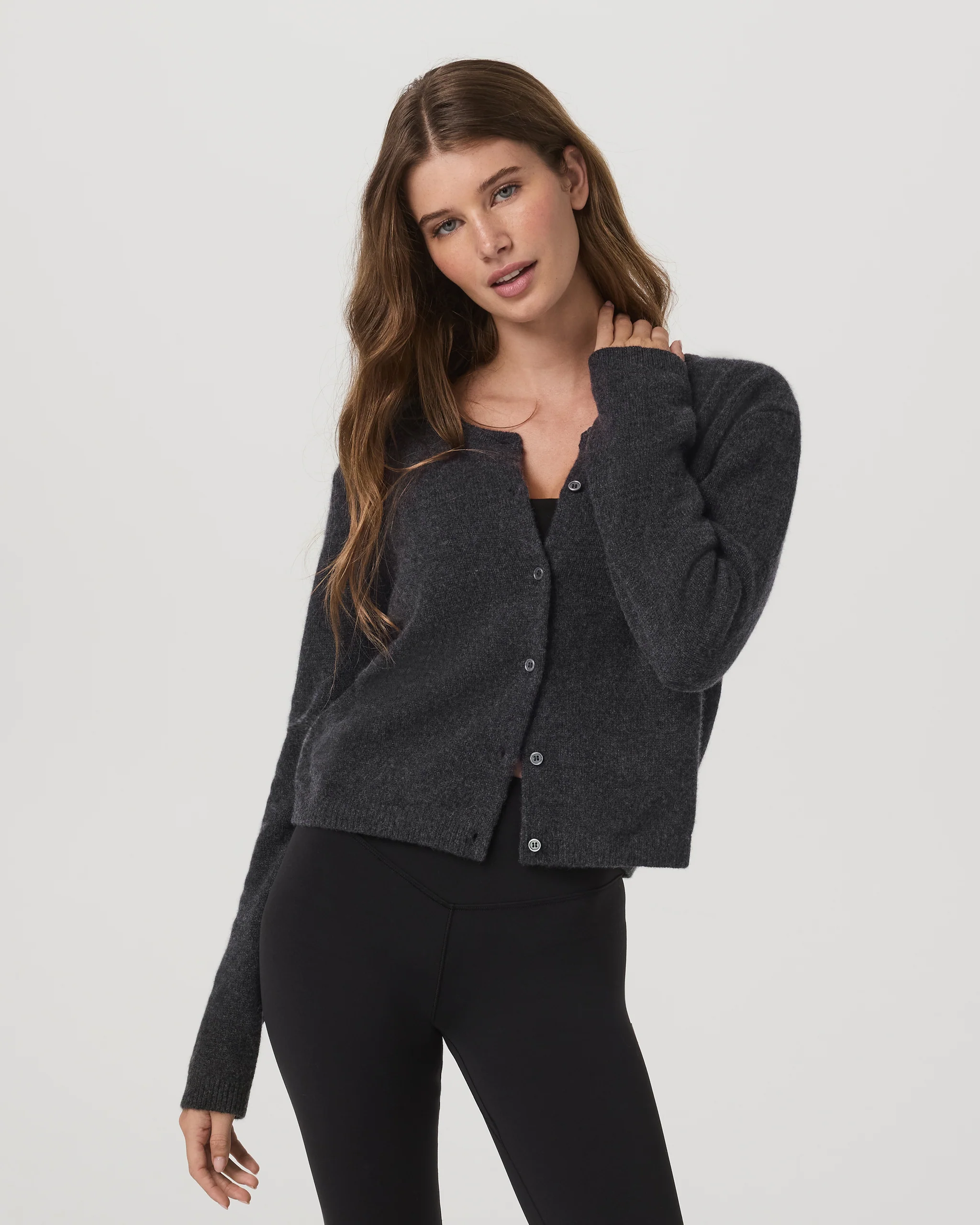 Émilie Cashmere Cardi - Vuori Warehouse Sale​