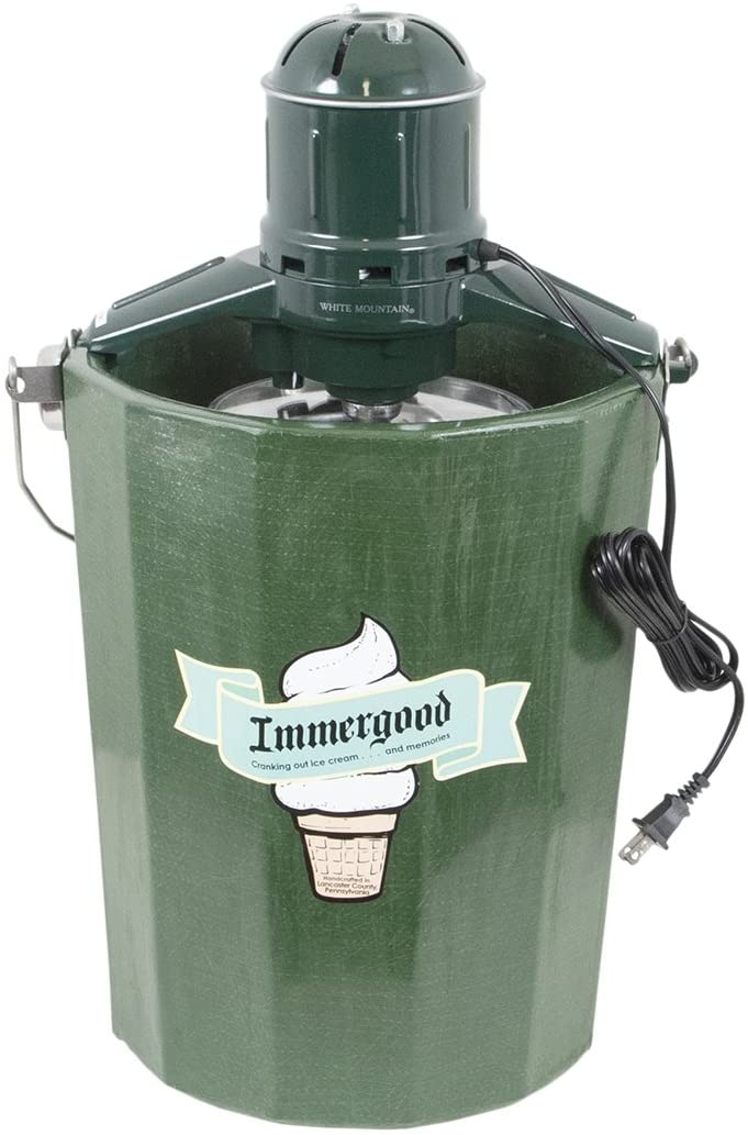 - 6 qt. – Old Fashioned Ice Cream Maker w/Motor