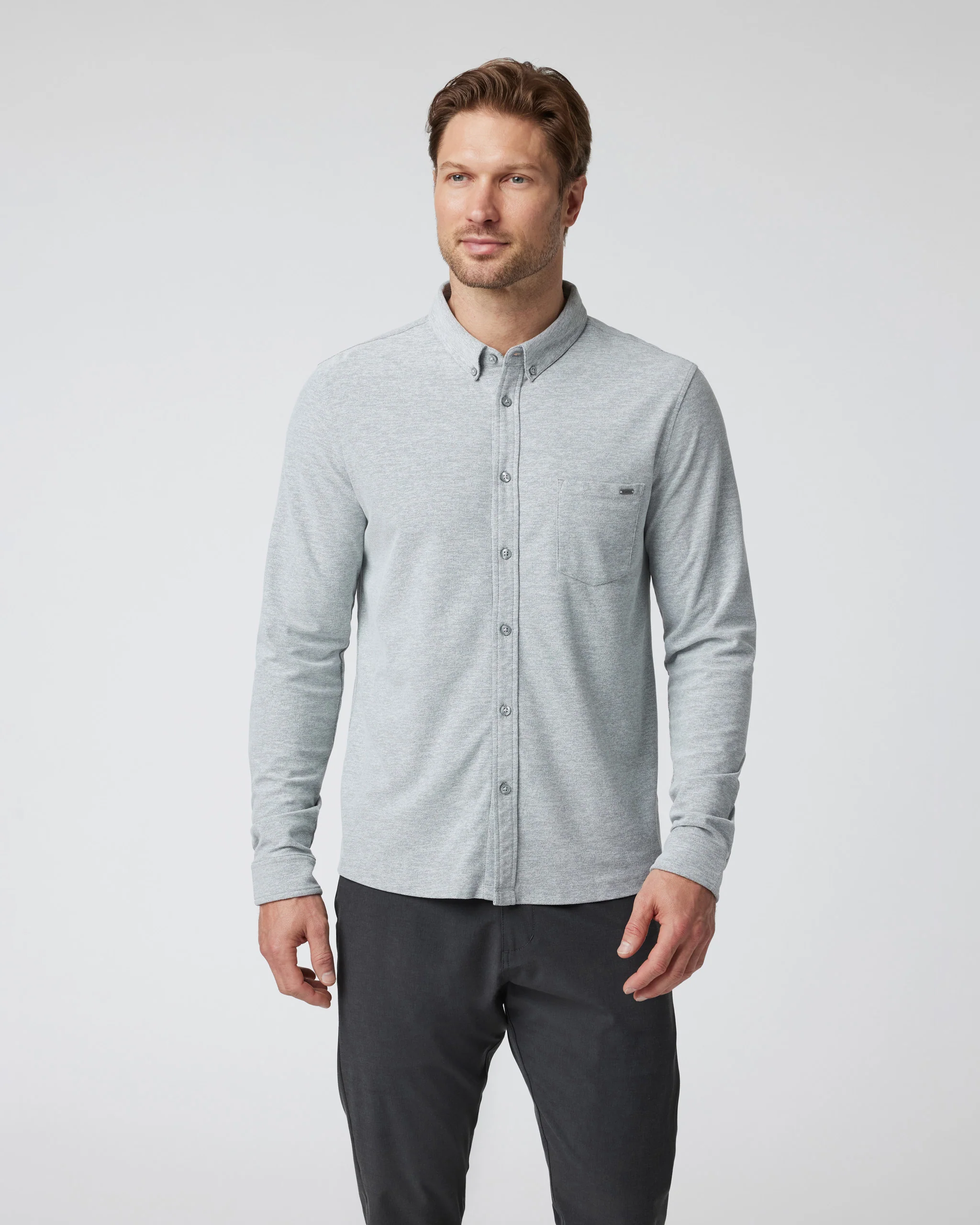 Long Sleeve Ace Button-Down - Vuori Warehouse Sale​