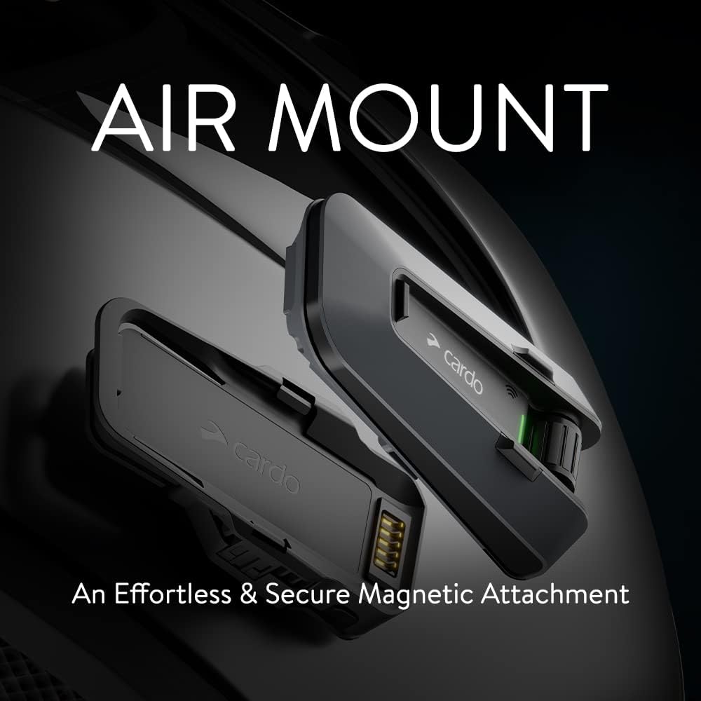 CARDO Packtalk Edge Bluetooth Motorcycle Headset System