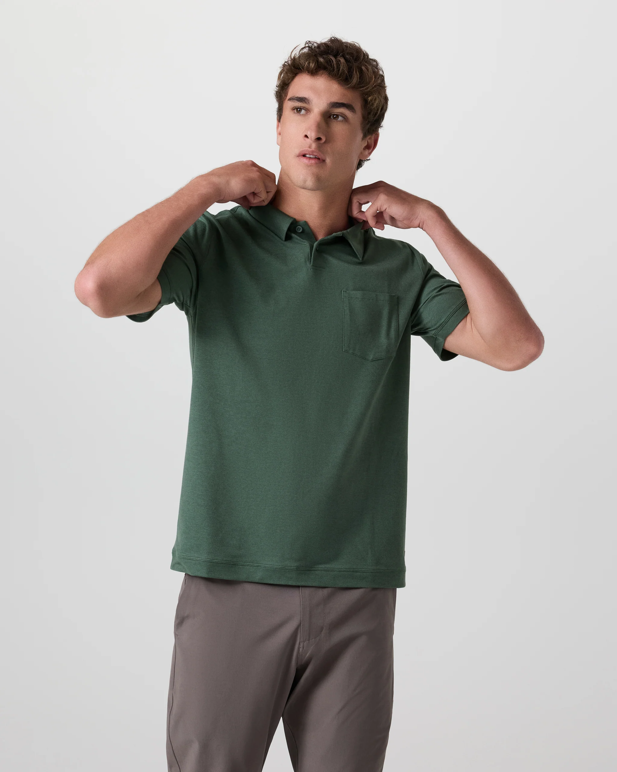Short Sleeve Ponto Performance Polo - Vuori Warehouse Sale​