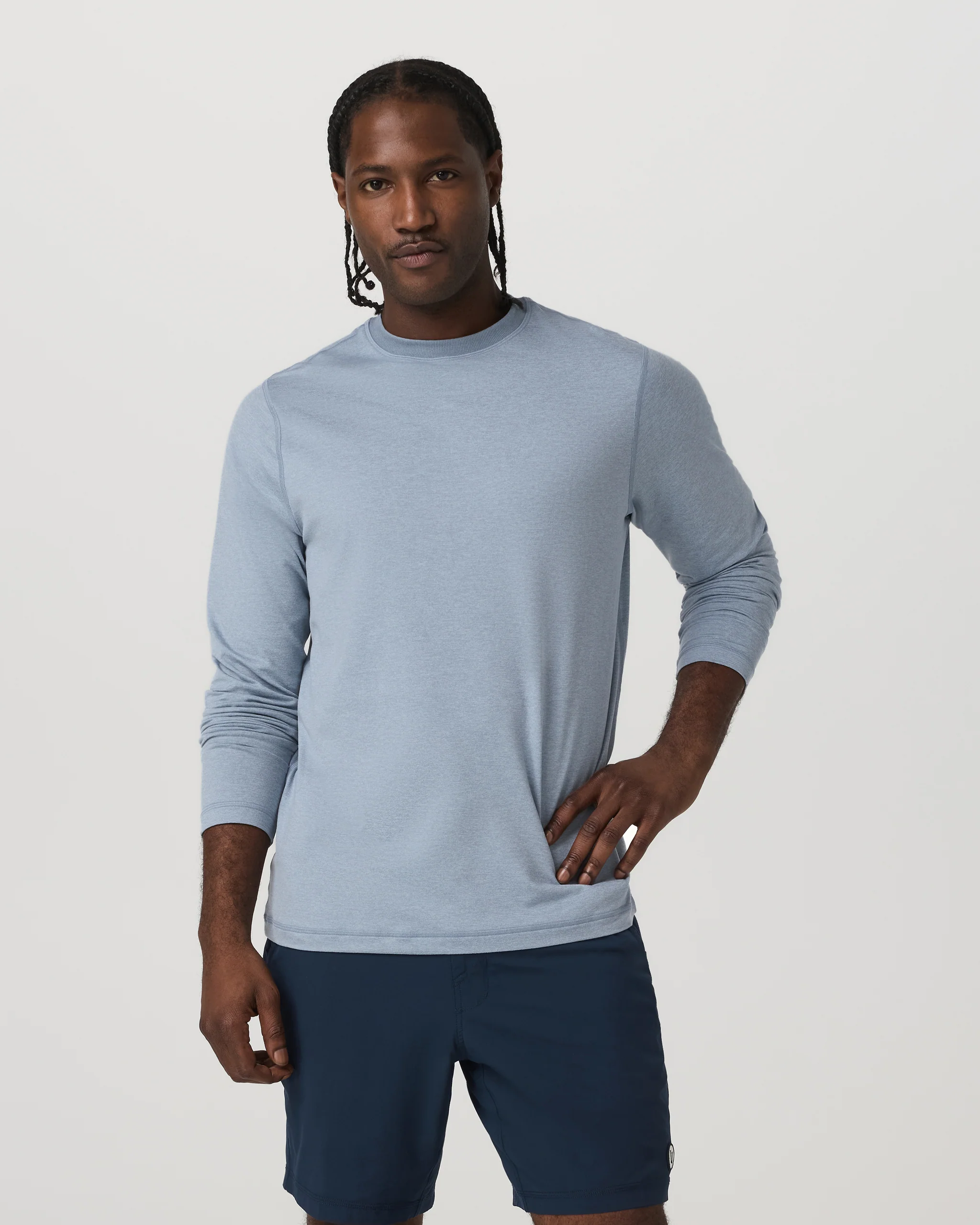 Long Sleeve Ponto Performance Tee - Vuori Warehouse Sale​