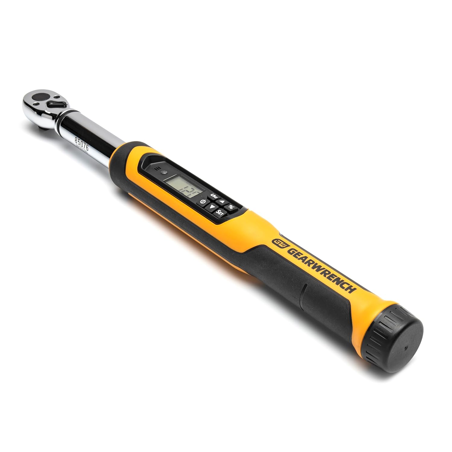 3/8 inch drive electronic torque wrench 85076 7.4 to 99.6 ft lb digital torque measurement alloy steel 19.7 inch