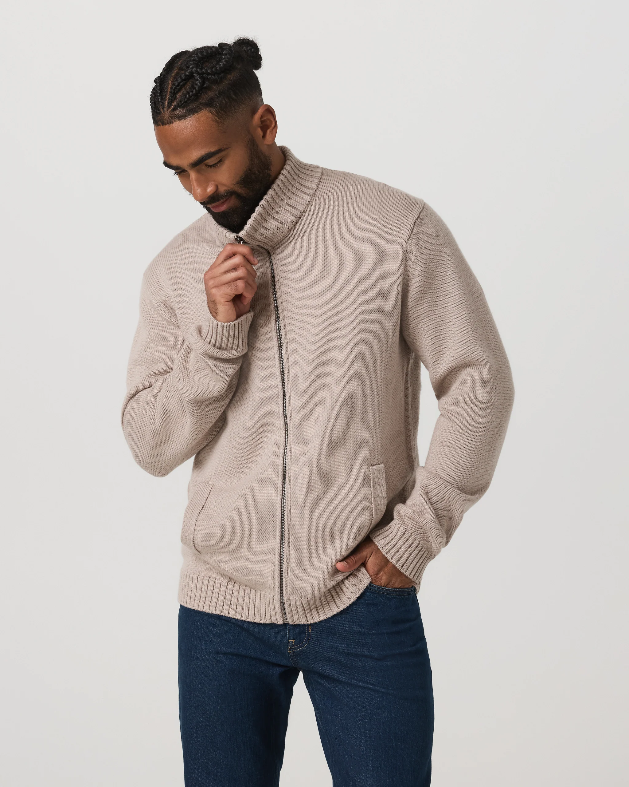 Denver Full Zip Sweater - Vuori Warehouse Sale​