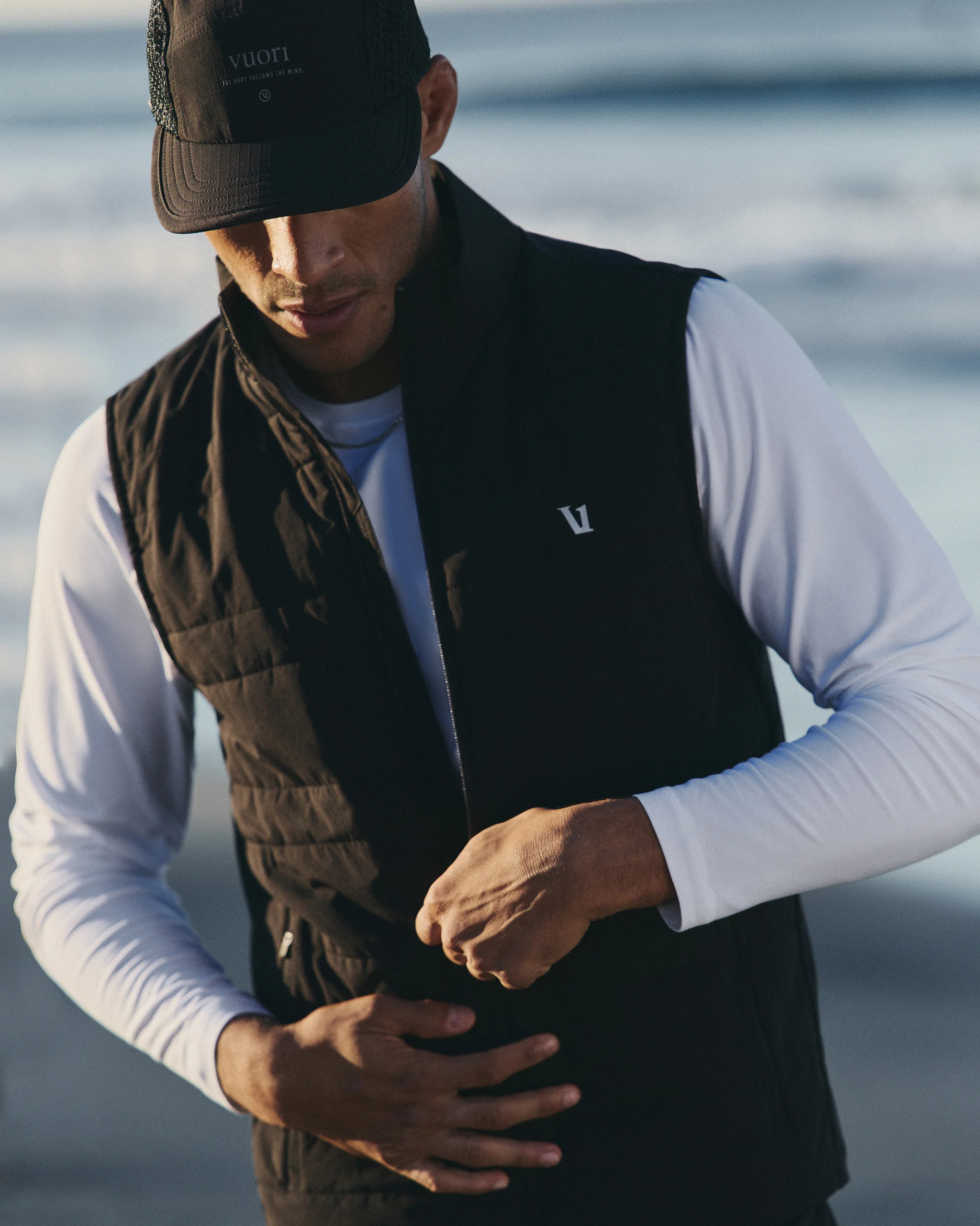 Sunday Insulated Hybrid Vest - Vuori Warehouse Sale​