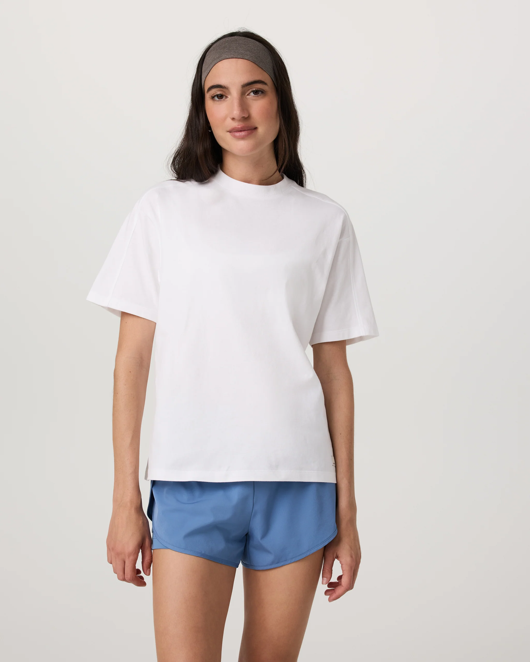 Short Sleeve Heavyweight Oversized Cotton Tee - Vuori Warehouse Sale​