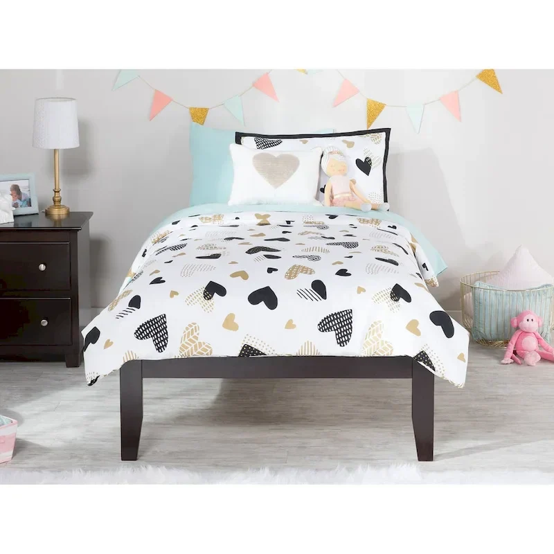 Espresso Concord Twin XL Platform Bed