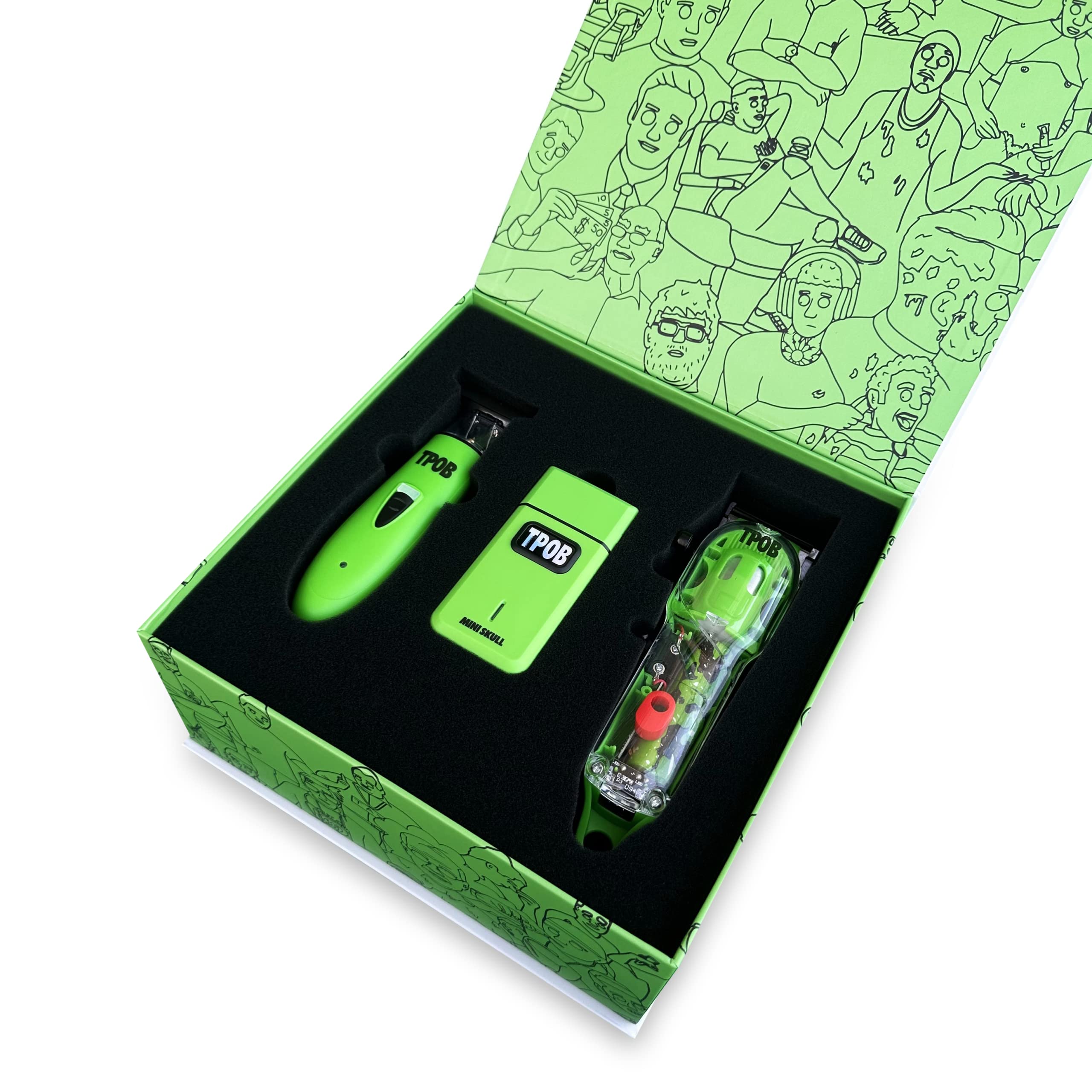 TPOB Slime 2 Barber Hair Clipper Trimmer Set for Men