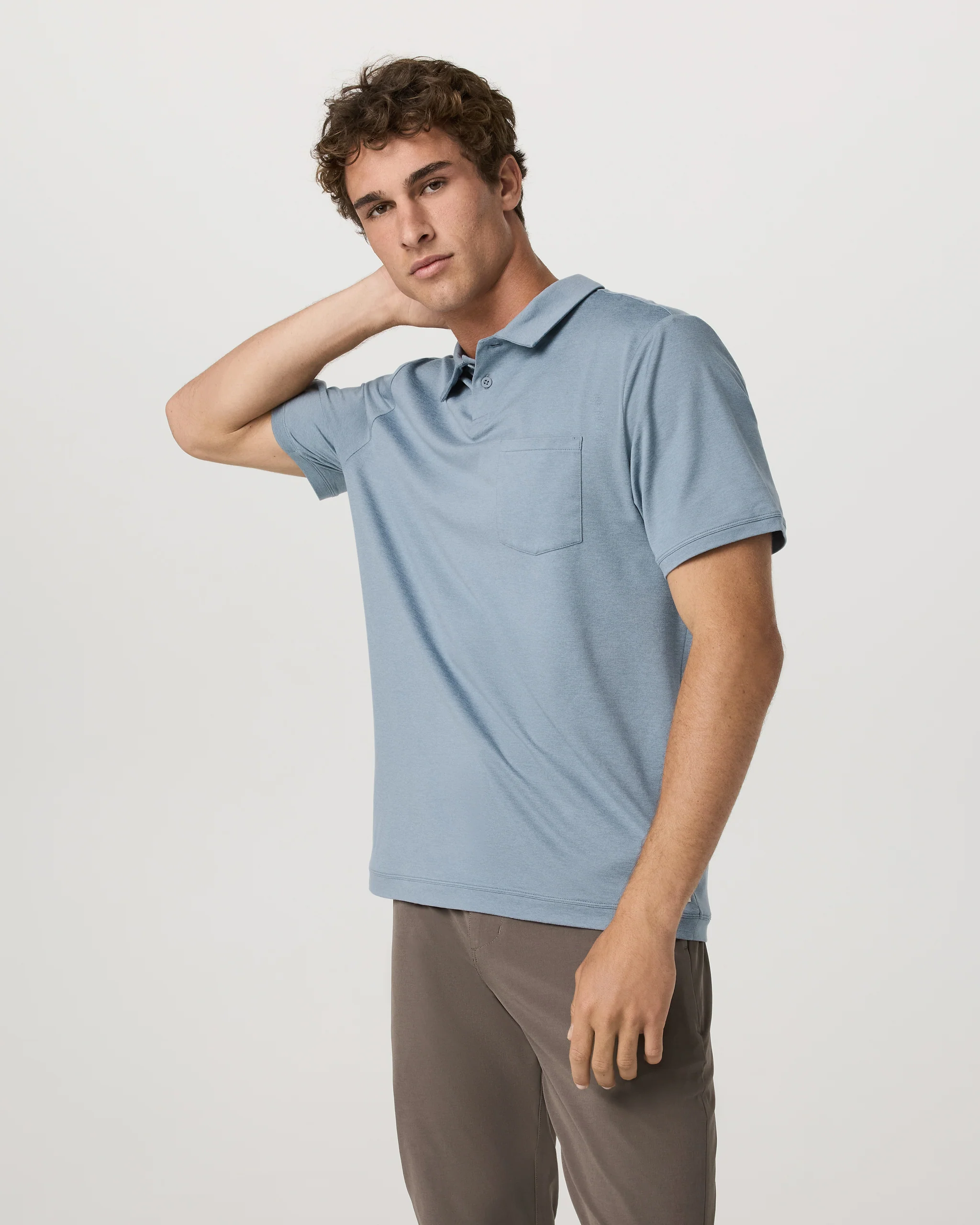 Short Sleeve Ponto Performance Polo - Vuori Warehouse Sale​