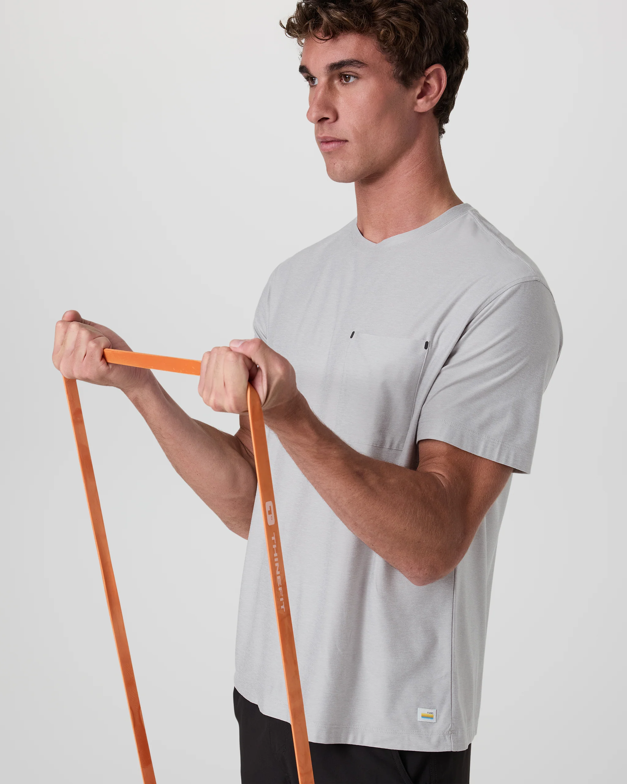 Short Sleeve Strato Pocket Tee - Relaxed Fit - Vuori Warehouse Sale​