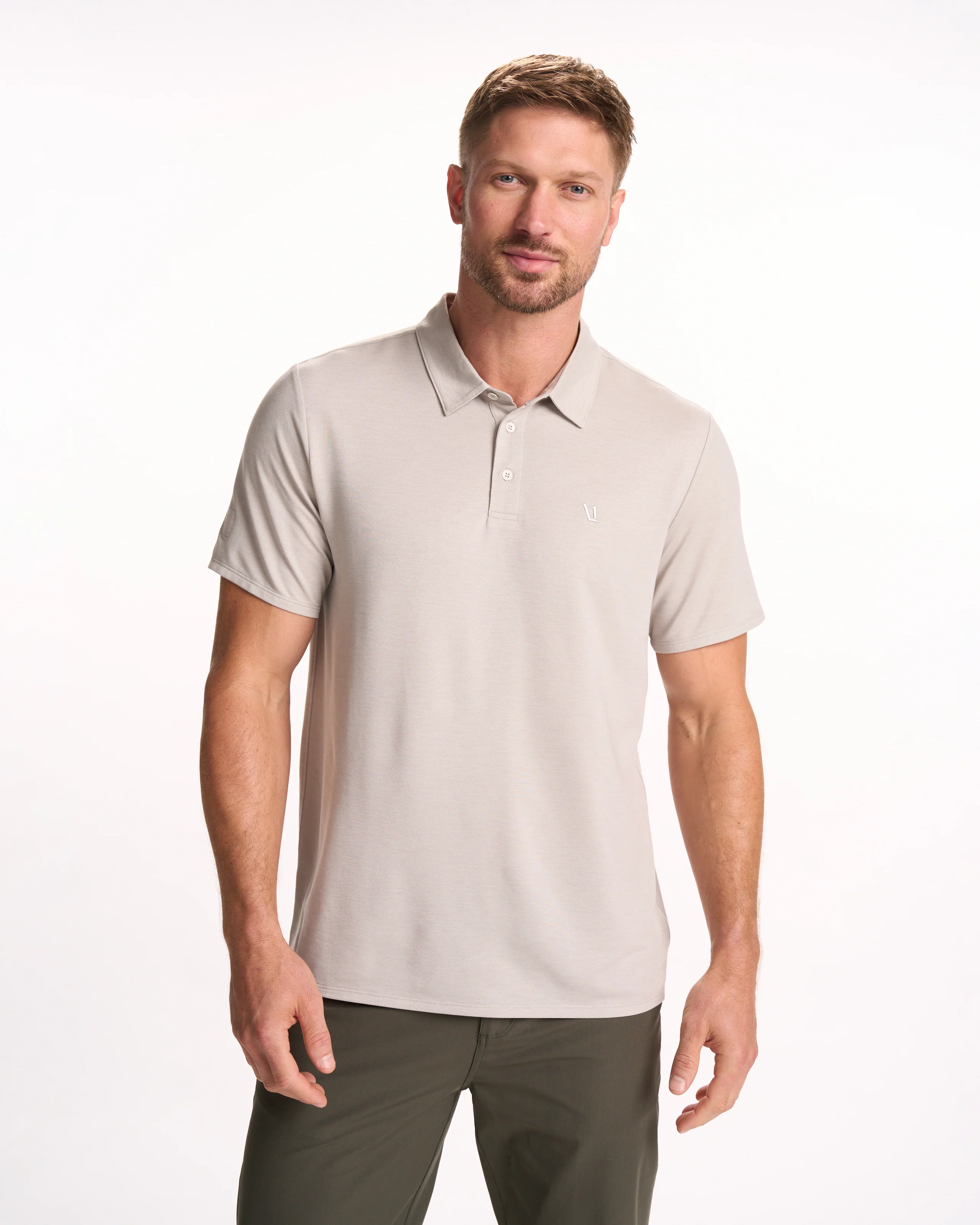 Knit Twill Polo - Vuori Warehouse Sale​