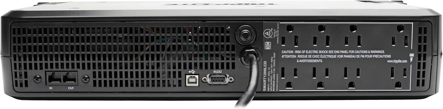 TRIPP LITE Smart1500Lcd 1500VA Rack Mount UPS Battery Backup