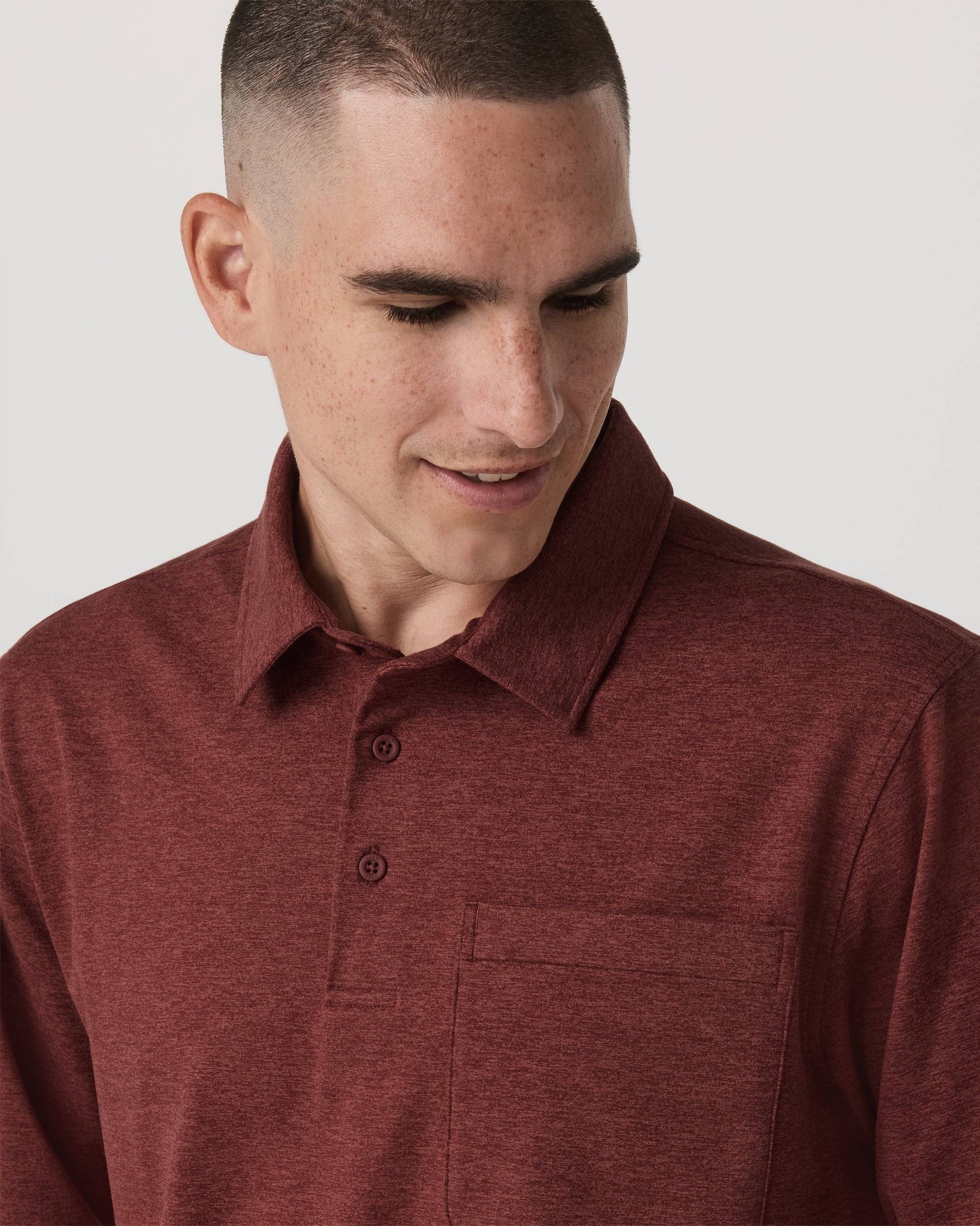 Long Sleeve Coronado Rugby - Vuori Warehouse Sale​