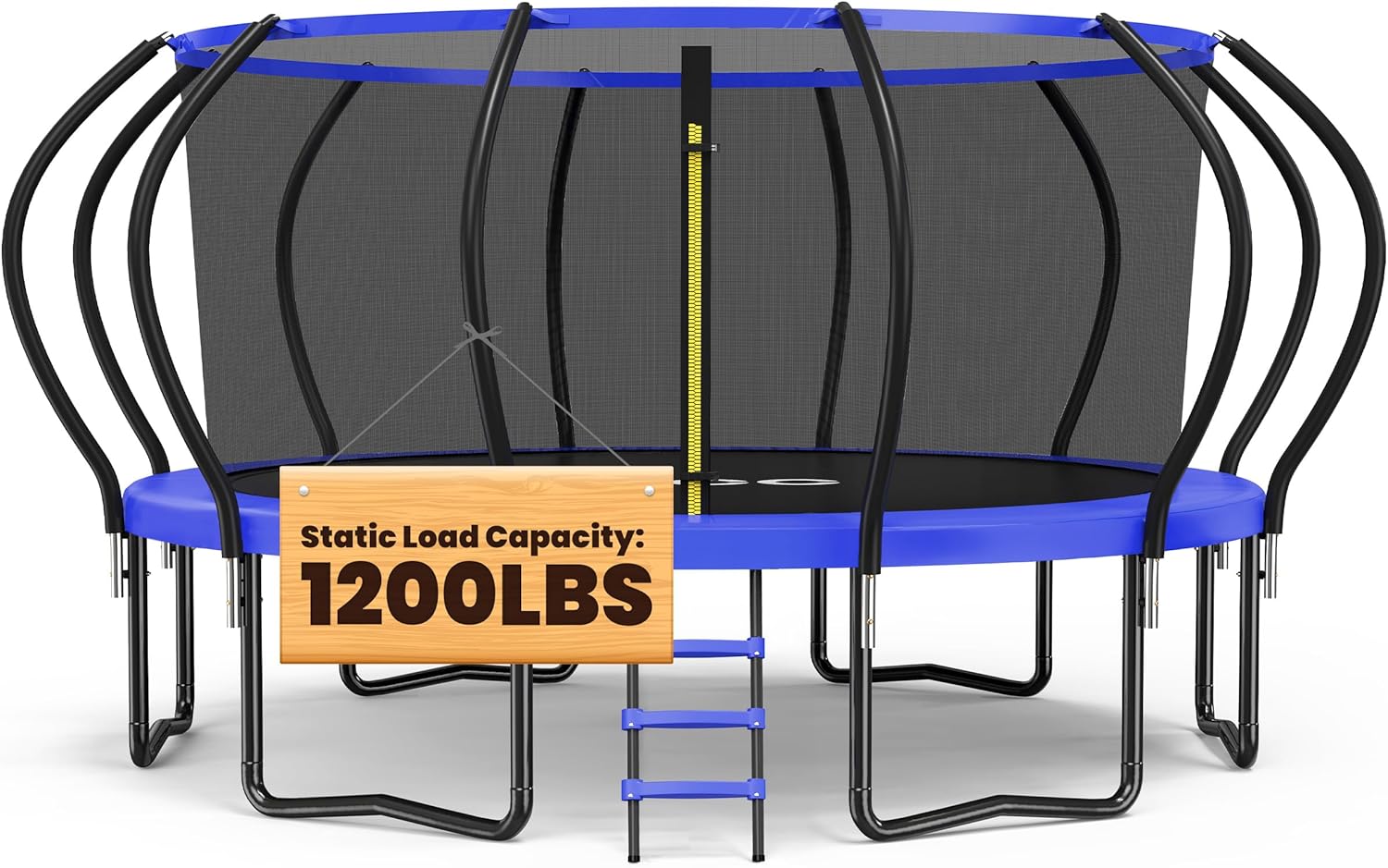 ORCC 1200Lbs Capacity Outdoor Trampoline for Kids & Adults