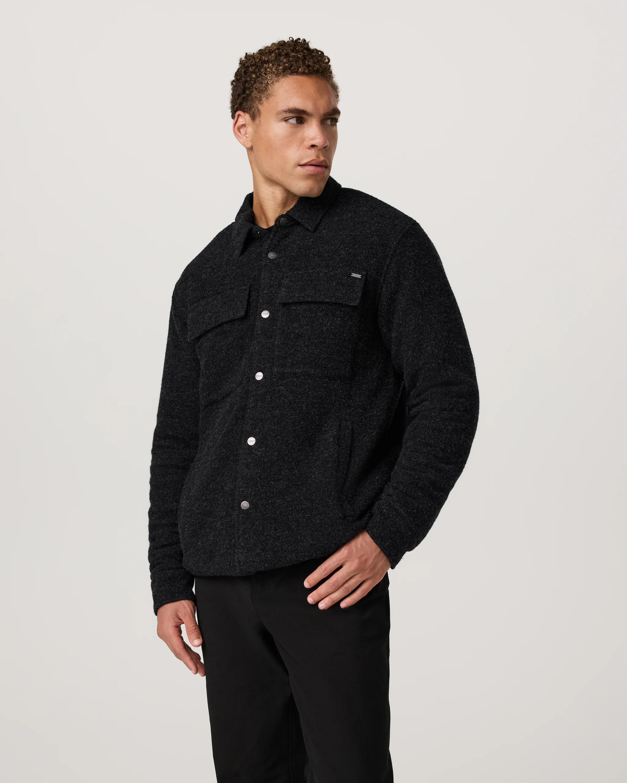 Plymouth Wool Shirt Jacket - Vuori Warehouse Sale​